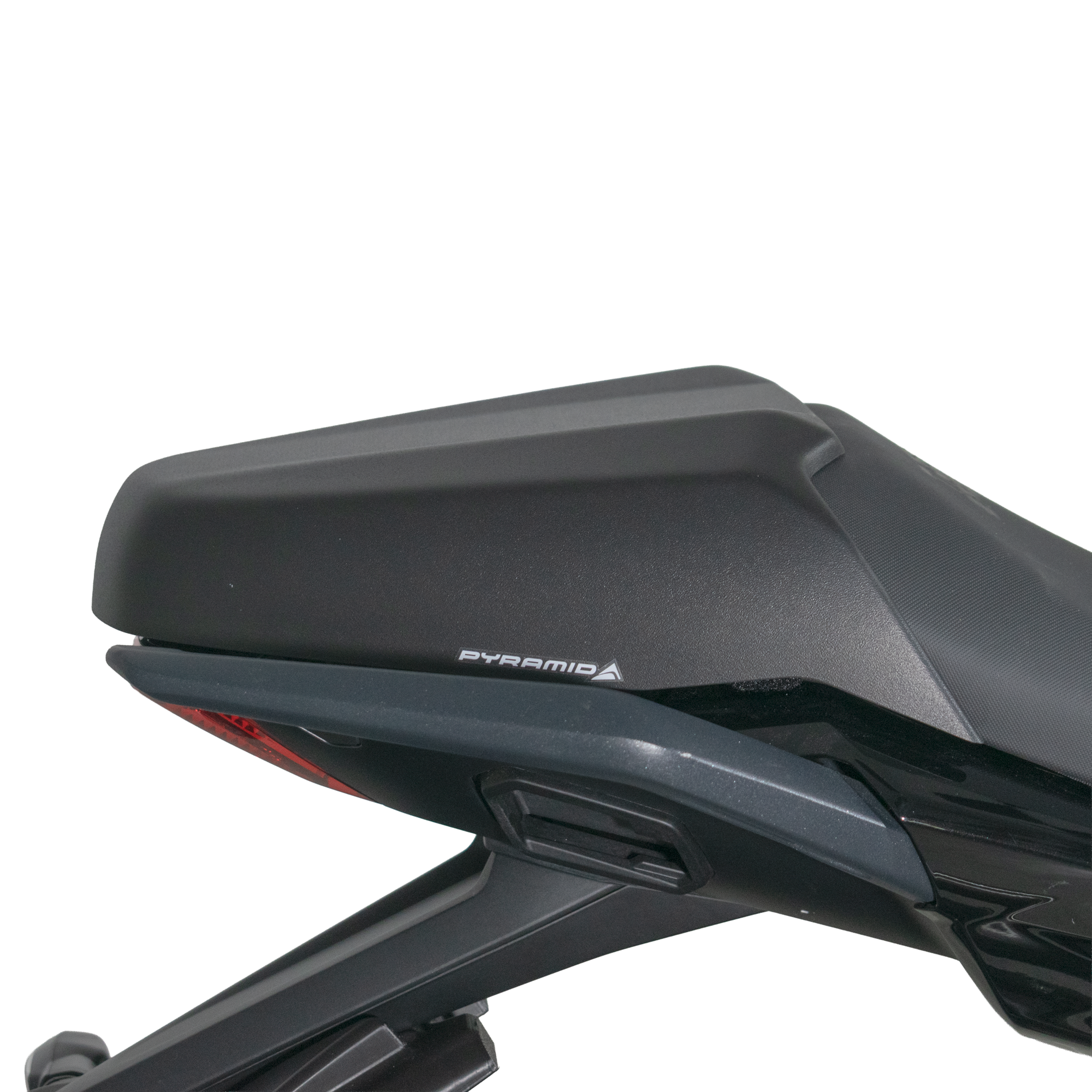 Pyramid Seat Cowl | Matte Black | Triumph Tiger Sport 660 2022>Current - Pyramid Motorcycle Accessories