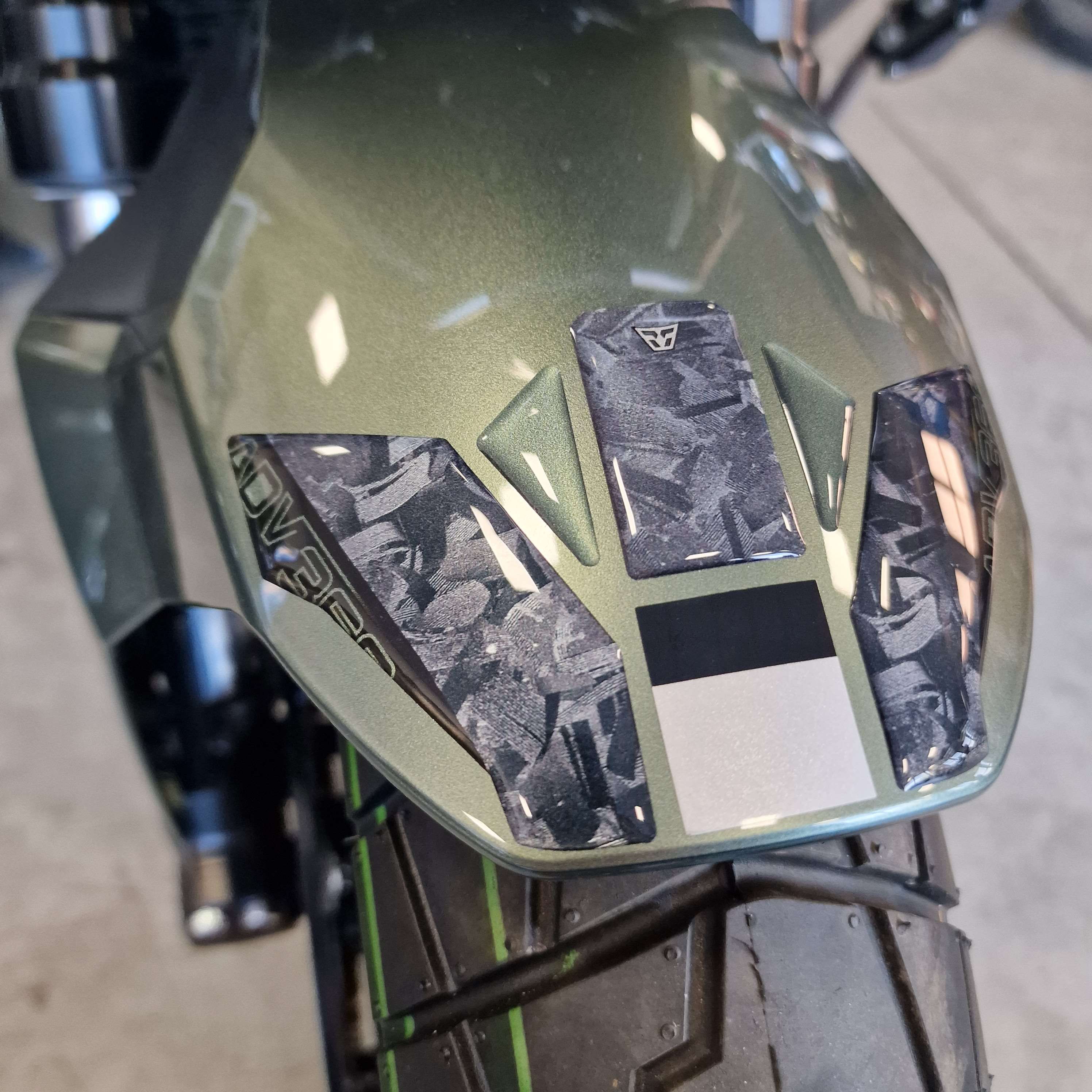 Resin Bike 3D Motorcycle Stickers - Frontal Area | Zontes ZT368T-G 2025>2026 - Pyramid Motorcycle Accessories