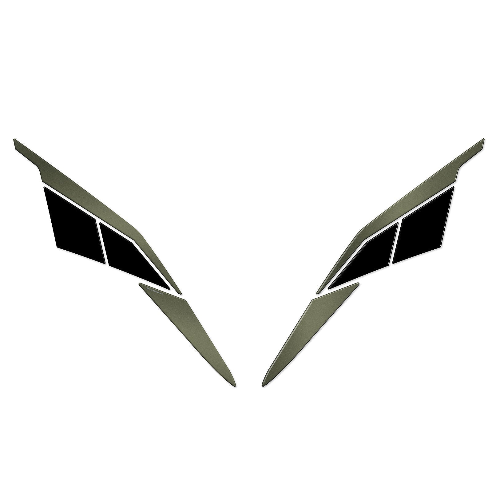 Resin Bike 3D Motorcycle Stickers - Tank Sides | Zontes ZT368T-G 2025>2026 - Pyramid Motorcycle Accessories