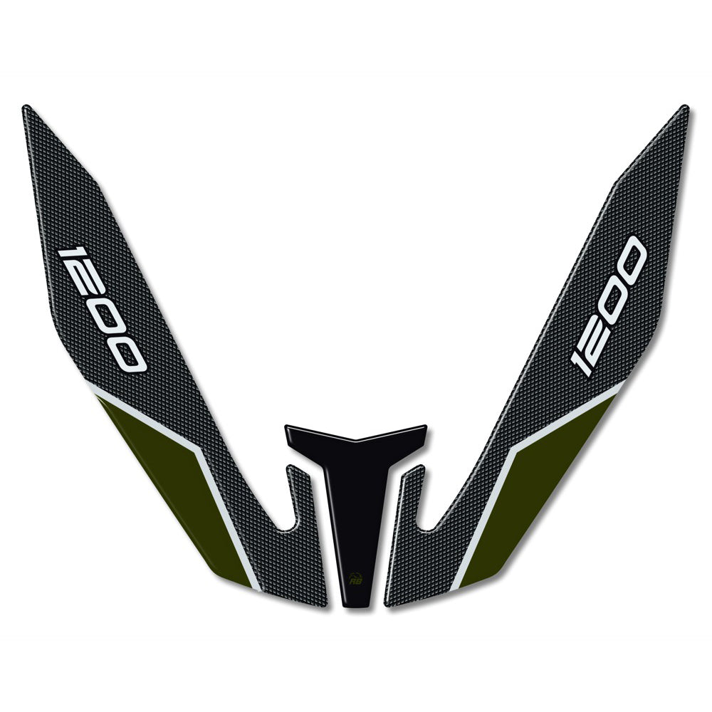 Resin Bike 3D Motorcycle Stickers - Beak | Triumph Tiger 1200 2018>2020 RB-B8277E08 - Pyramid Motorcycle Accessories