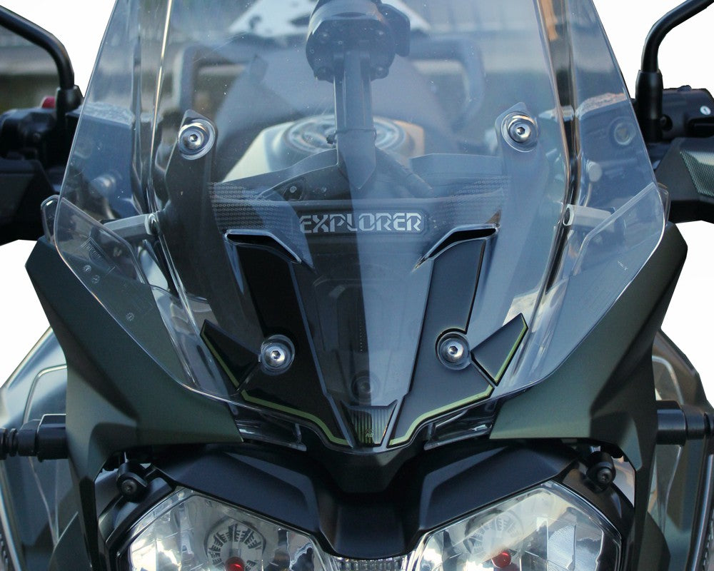 Resin Bike 3D Motorcycle Stickers - Windshield | Triumph Tiger 1200 2016>2020 - Pyramid Motorcycle Accessories