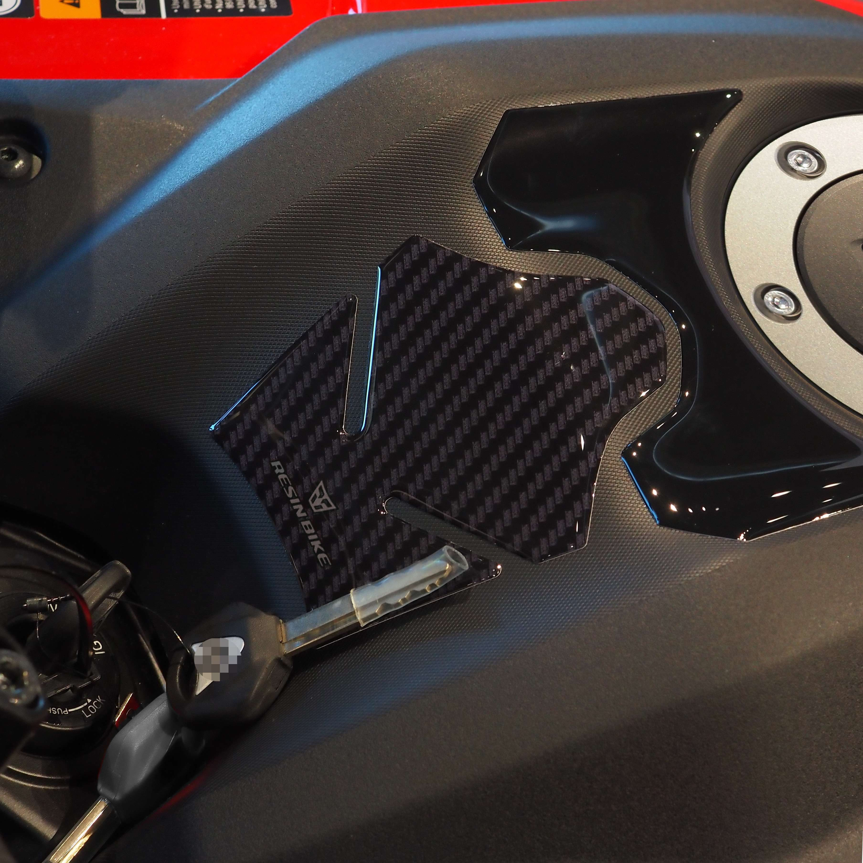 Resin Bike 3D Motorcycle Stickers - Key Area | Yamaha Tracer 9 / 9 GT 2025>2026 - Pyramid Motorcycle Accessories