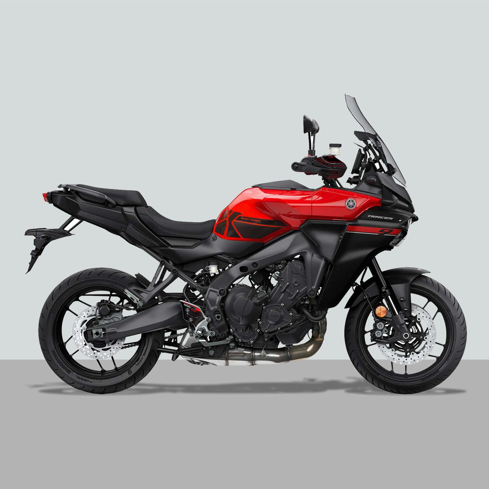 Resin Bike 3D Motorcycle Stickers - Full Kit | Yamaha Tracer 9 2025>2026 - Pyramid Motorcycle Accessories