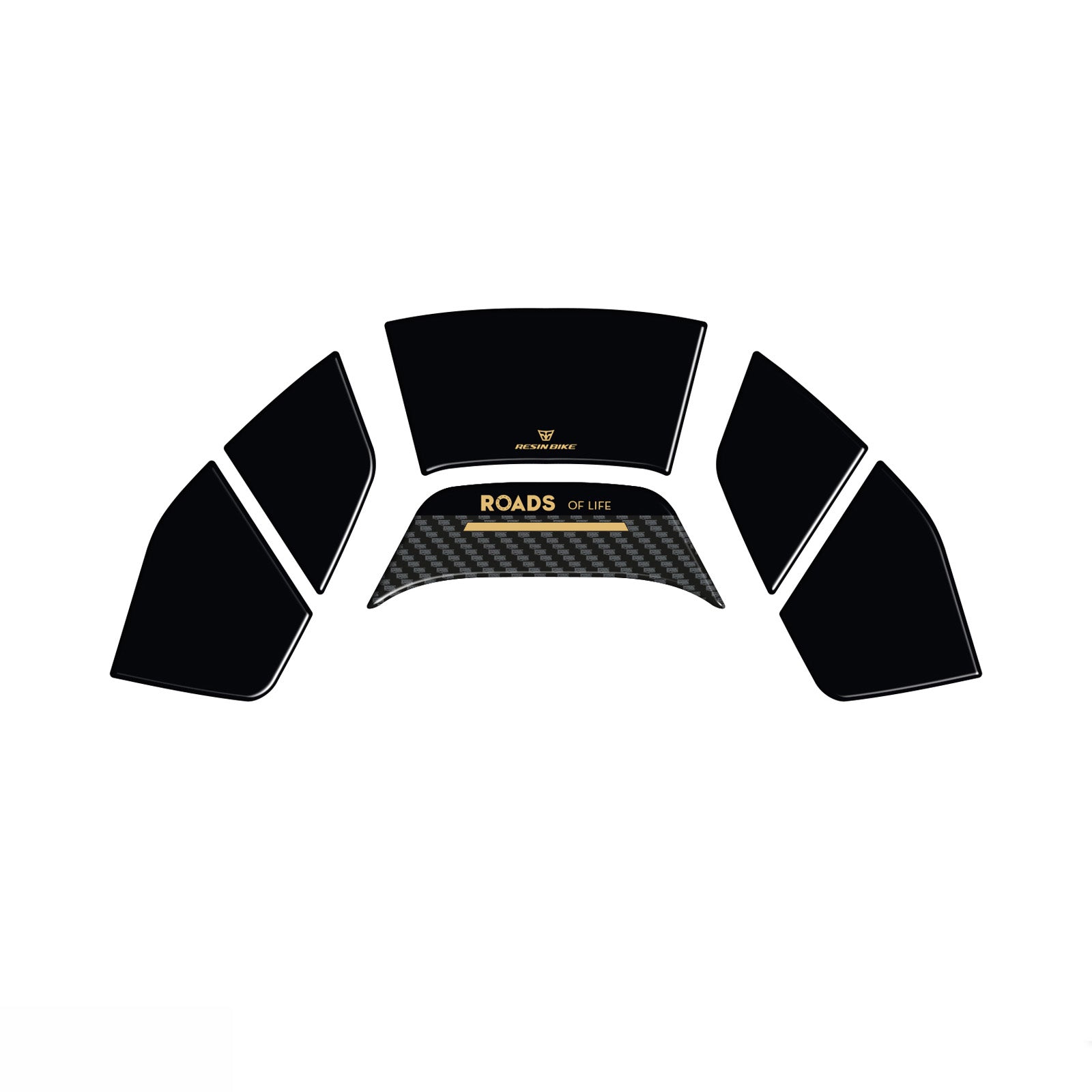 Resin Bike 3D Motorcycle Stickers - Tank Pad | Yamaha Tracer 9 GT 2025>2026 RB-1000772000009 - Pyramid Motorcycle Accessories