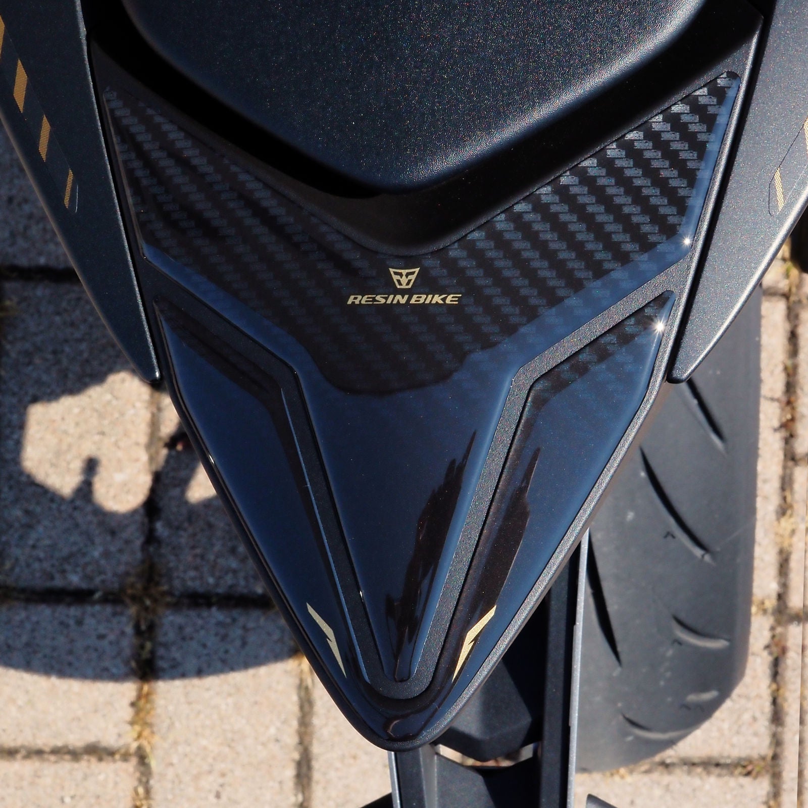 Resin Bike 3D Motorcycle Stickers - Tail Section | Honda CB1000 Hornet SP 2025>Current - Pyramid Motorcycle Accessories