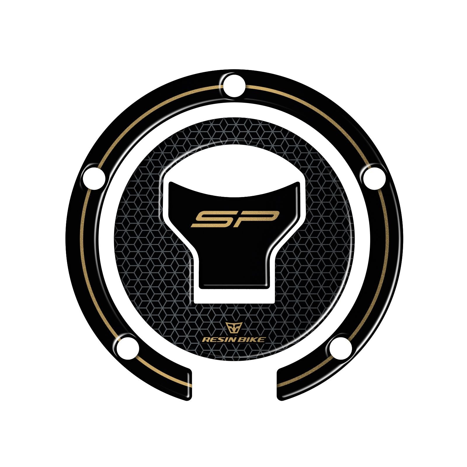 Resin Bike 3D Motorcycle Stickers - Fuel Cap | Honda CB1000 Hornet SP 2025>Current - Pyramid Motorcycle Accessories