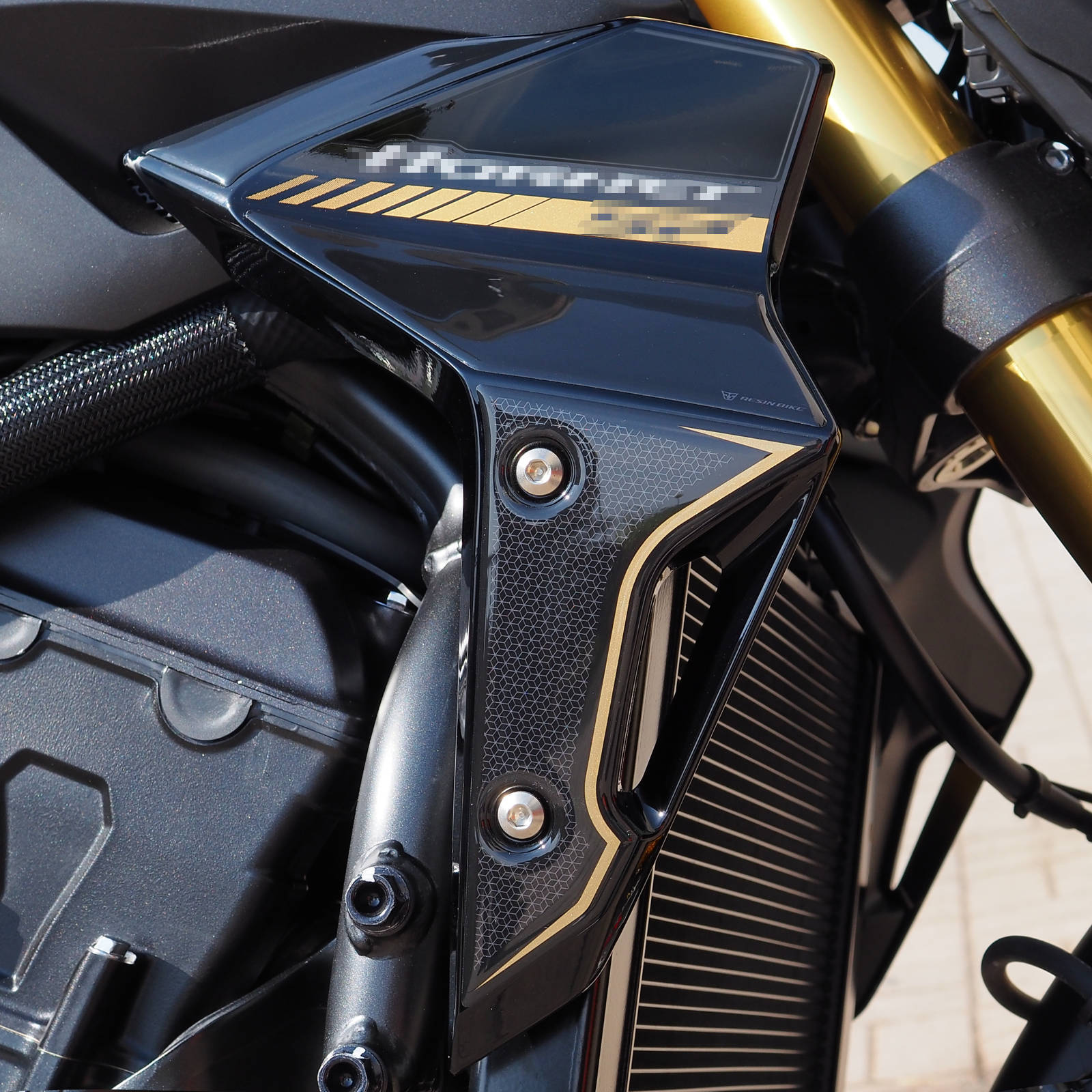 Resin Bike 3D Motorcycle Stickers - Side Panels | Honda CB1000 Hornet SP 2025>2026 - Pyramid Motorcycle Accessories