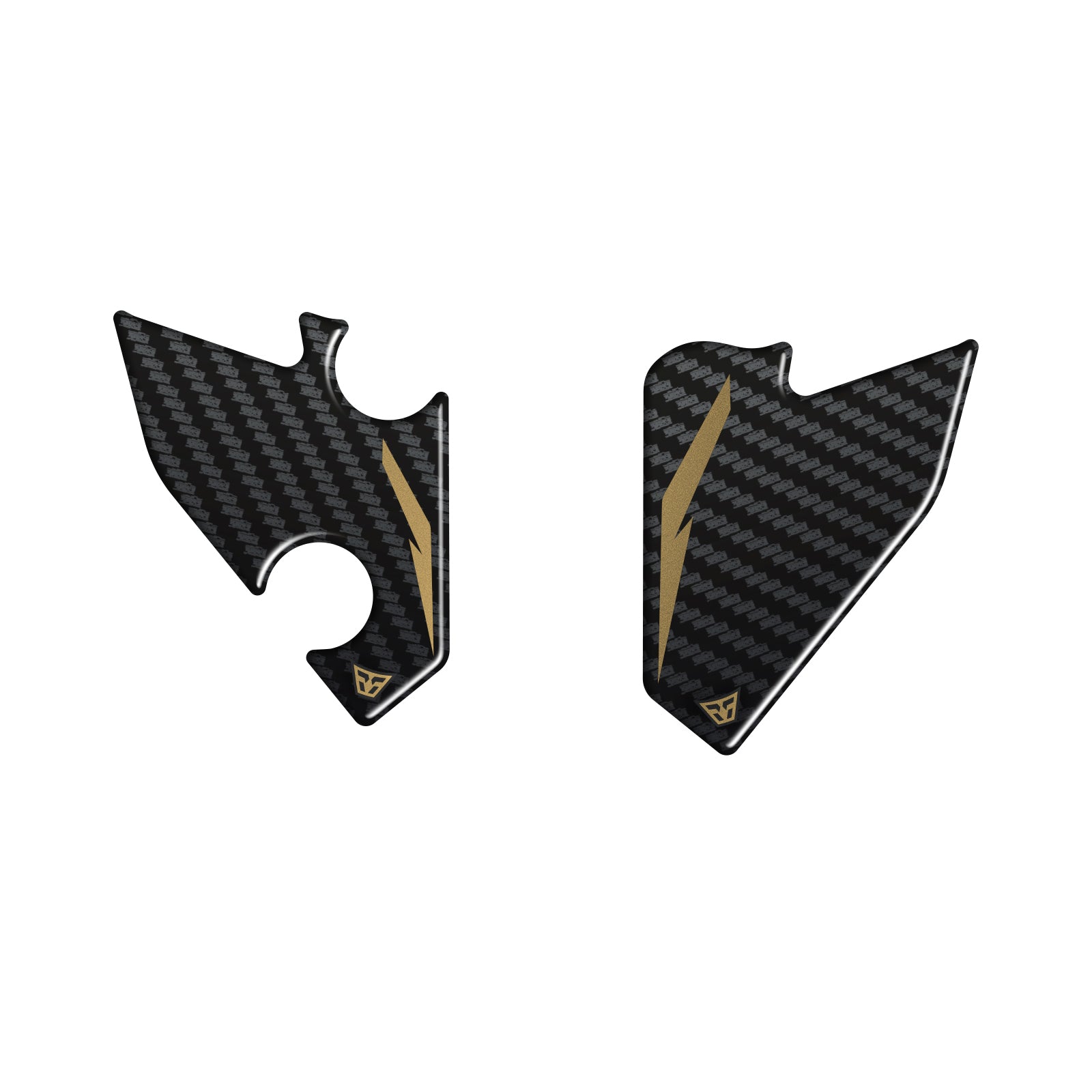 Resin Bike 3D Motorcycle Stickers - Heel Pads | Honda CB1000 Hornet SP 2025>Current - Pyramid Motorcycle Accessories