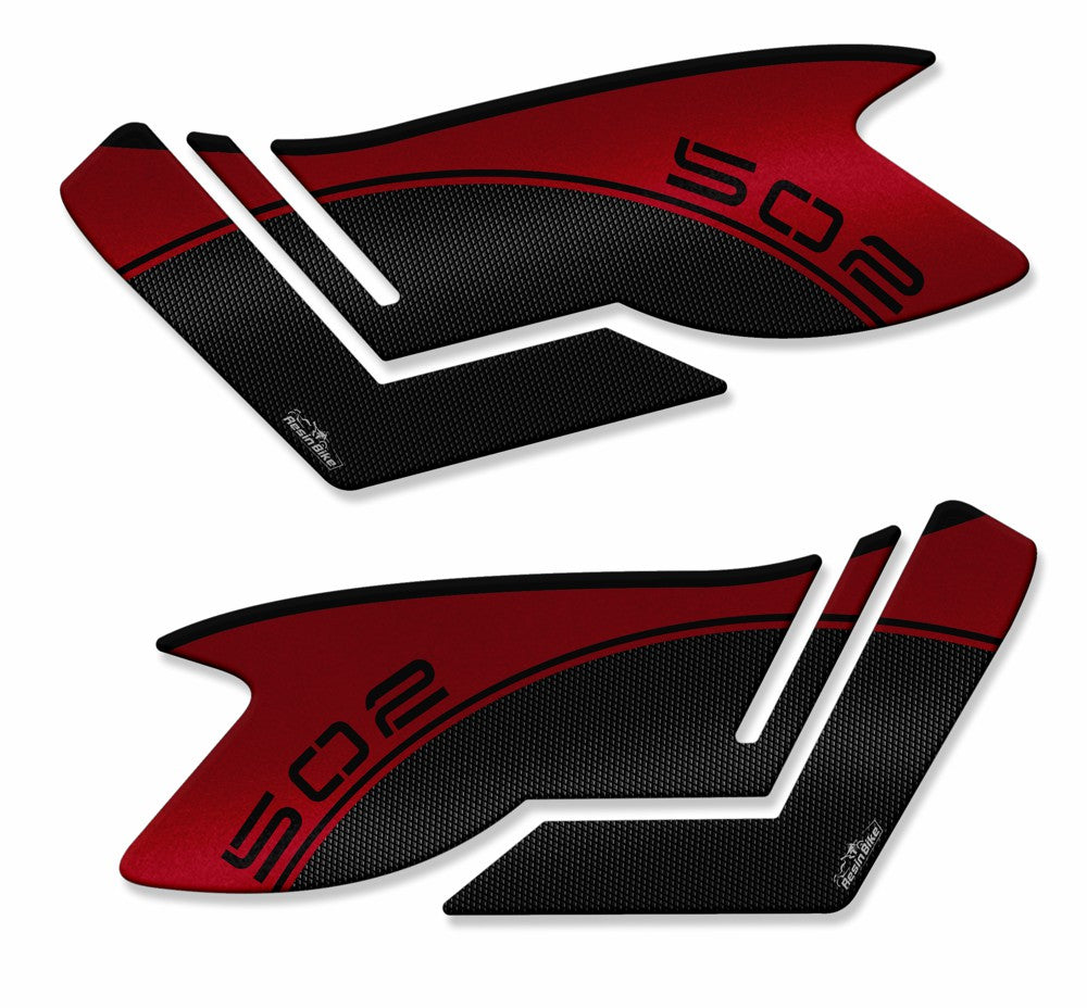 Resin Bike 3D Motorcycle Stickers - Tank Sides | Benelli TRK 502 2020>2022 - Pyramid Motorcycle Accessories