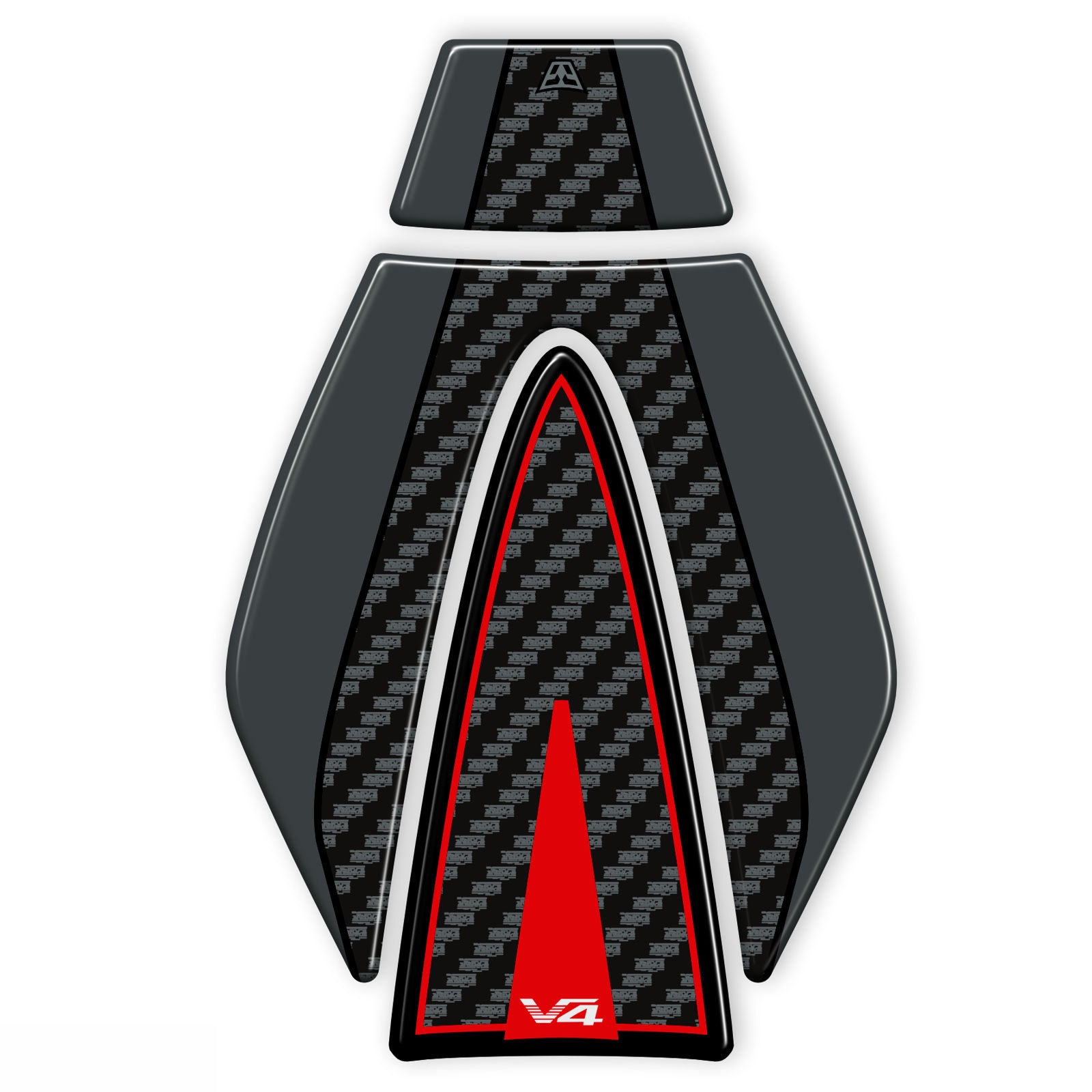Resin Bike 3D Motorcycle Stickers - Key Area | Ducati Panigale/Streetfighter V4 / V4 S 2025>2026 - Pyramid Motorcycle Accessories