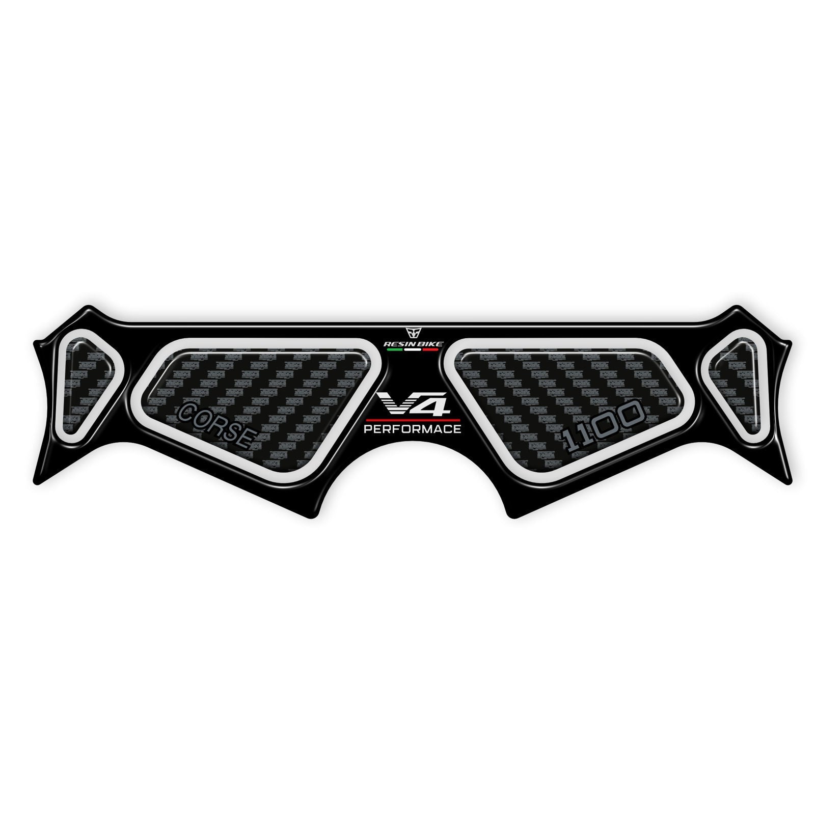 Resin Bike 3D Motorcycle Stickers - Top Yoke | Ducati Panigale/Streetfighter V4 / V4 S 2025>2026 - Pyramid Motorcycle Accessories