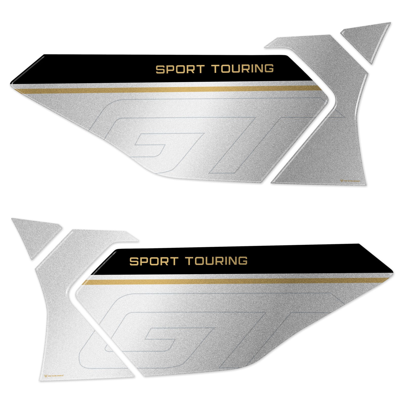 Resin Bike 3D Motorcycle Stickers - Tank Sides | Yamaha Tracer 9 GT 2025>2026 - Pyramid Motorcycle Accessories