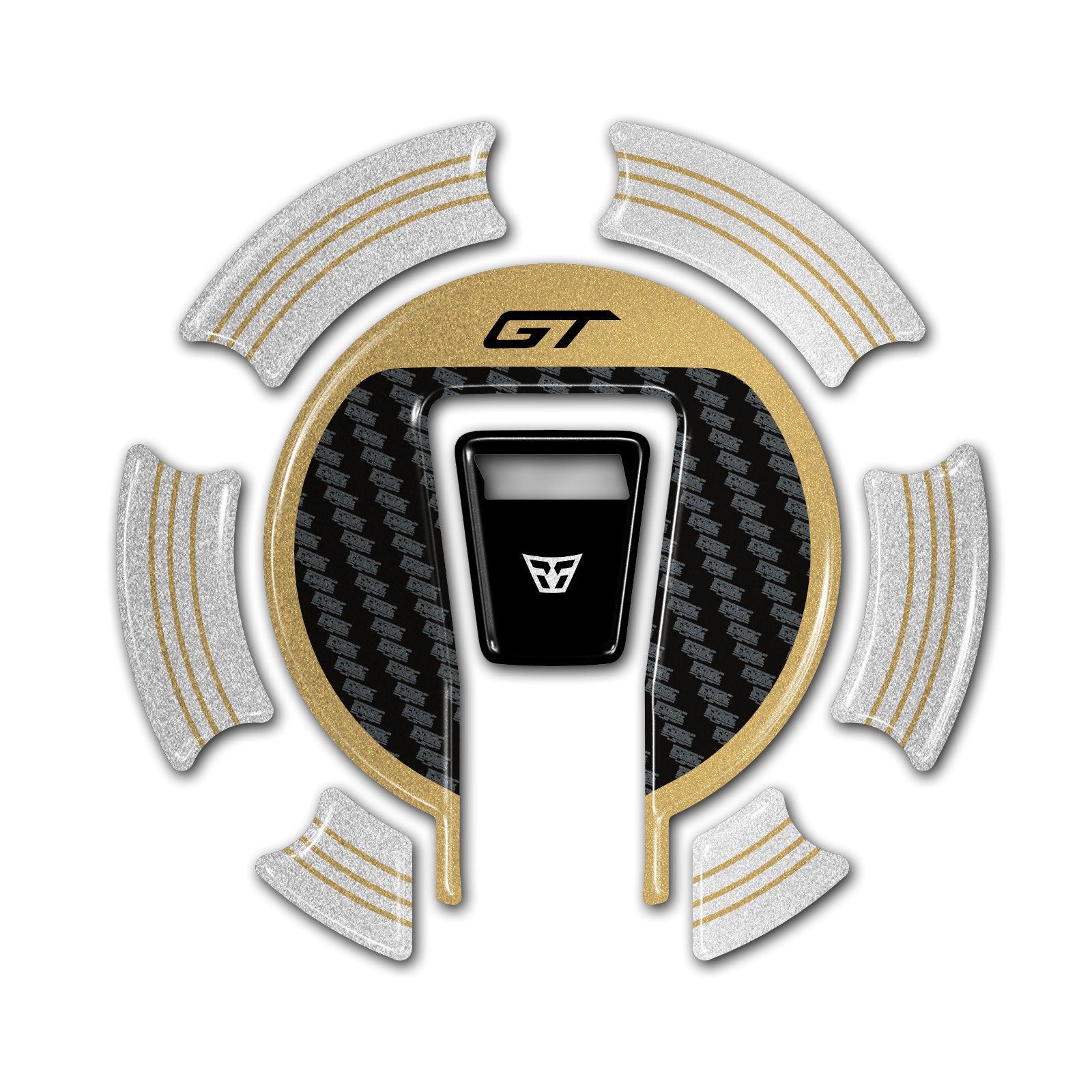 Resin Bike 3D Motorcycle Stickers - Fuel Cap | Yamaha Tracer 9 GT 2025>2026 RB-1000778000003 - Pyramid Motorcycle Accessories