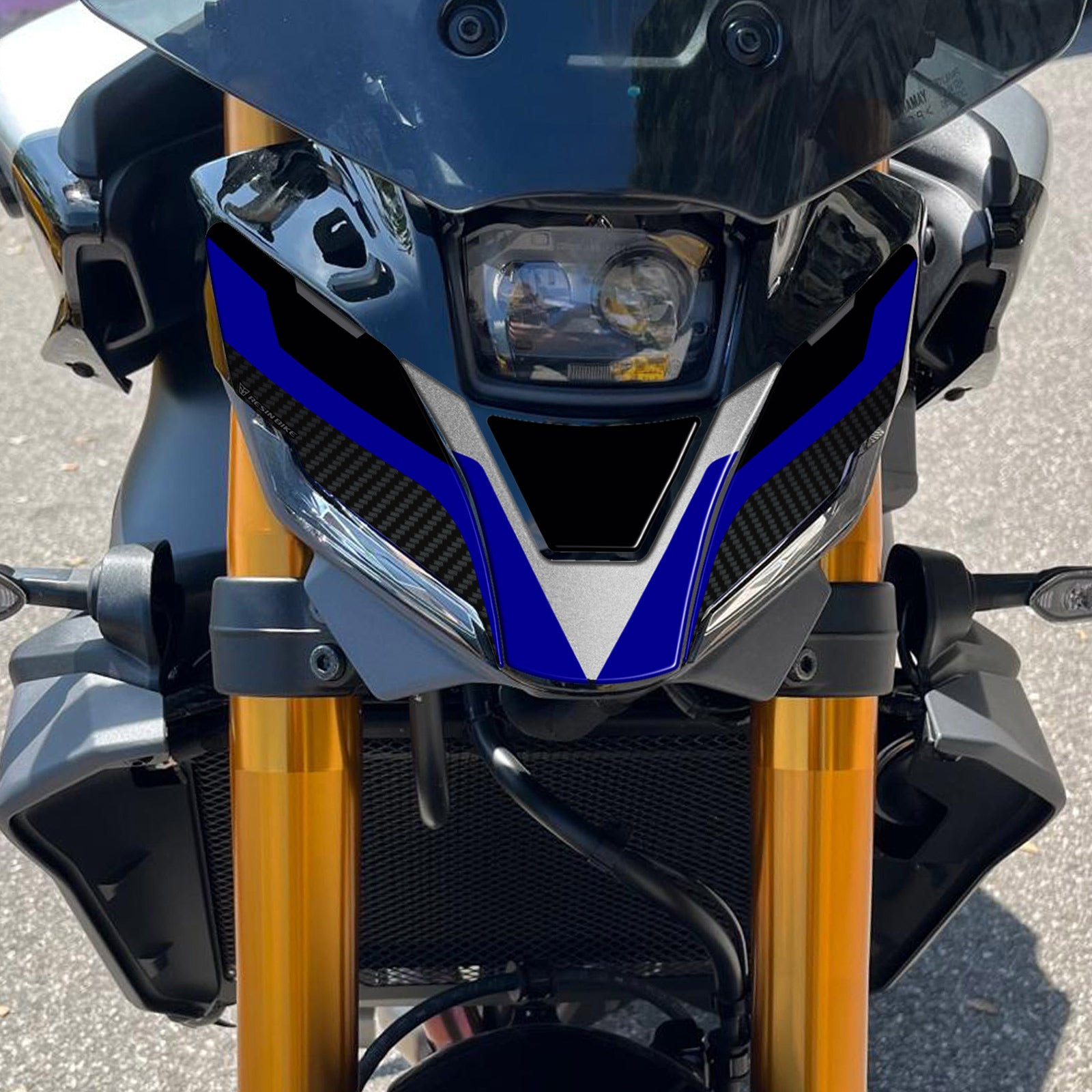 Resin Bike 3D Motorcycle Stickers - Windshield | Yamaha MT-09 2024>2025 RB-1000778400001 - Pyramid Motorcycle Accessories