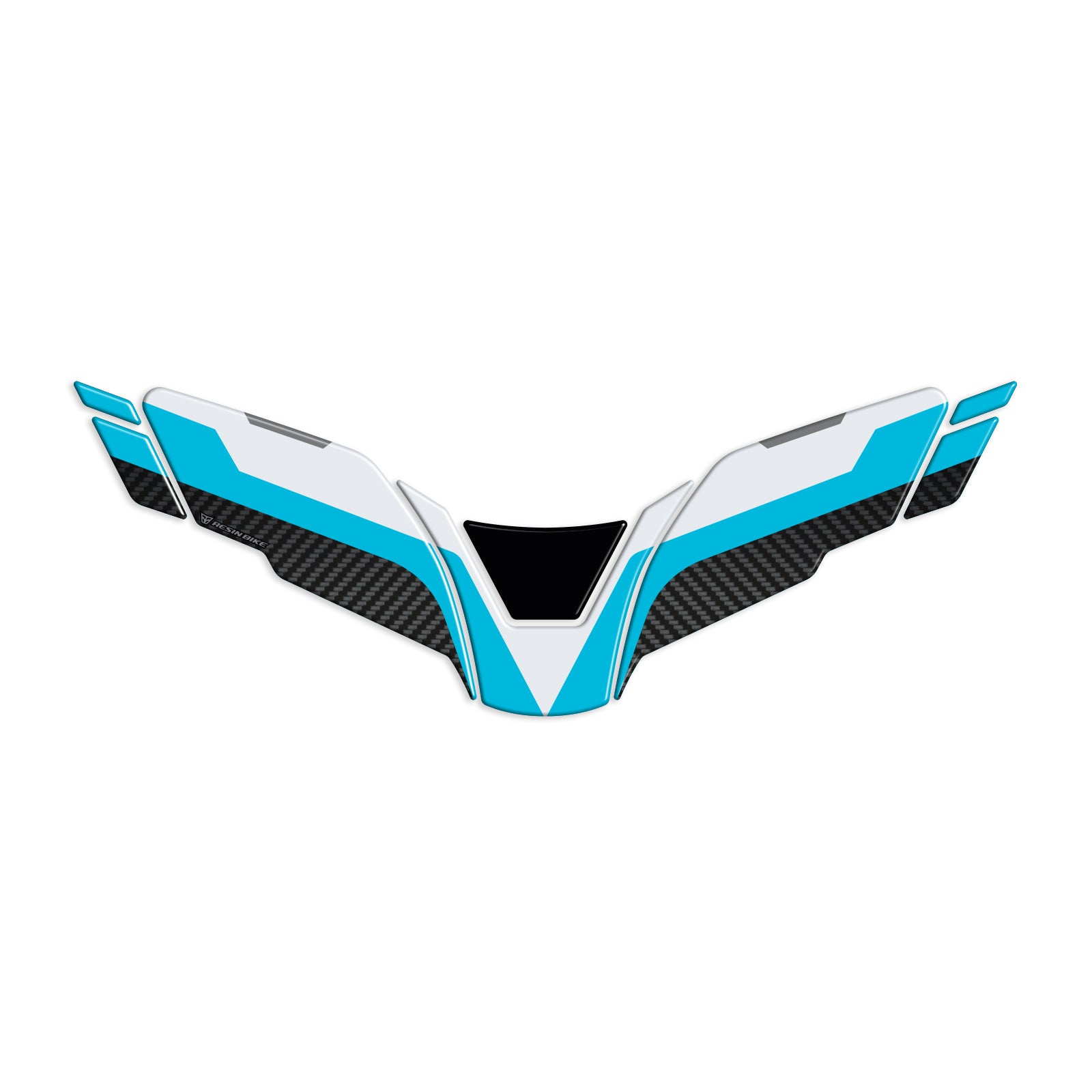Resin Bike 3D Motorcycle Stickers - Full Kit | Yamaha MT-09 2024>2025 RB-1000779500007 - Pyramid Motorcycle Accessories