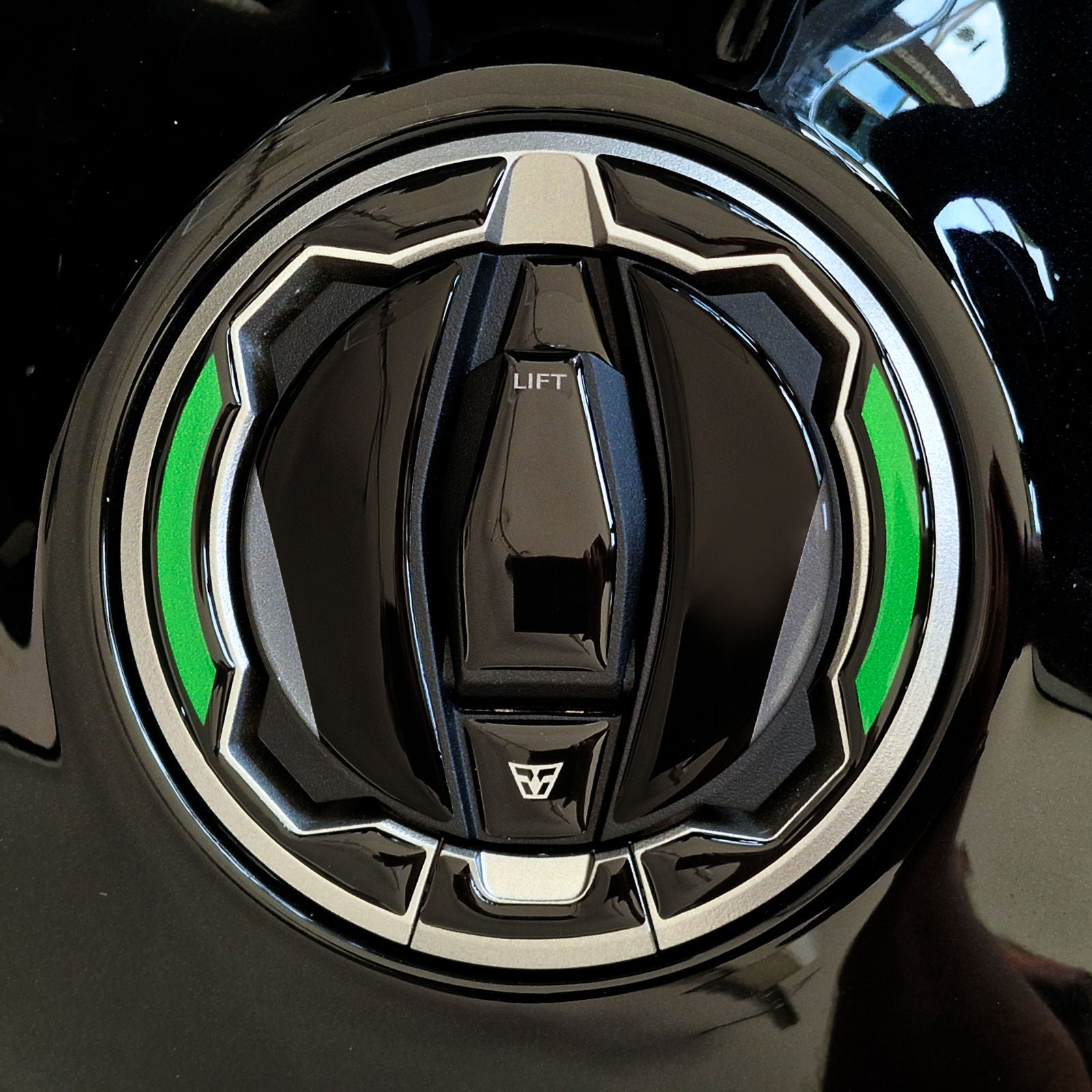 Resin Bike 3D Motorcycle Stickers - Full Kit | Kawasaki Versys 1100 2025>2026 - Pyramid Motorcycle Accessories