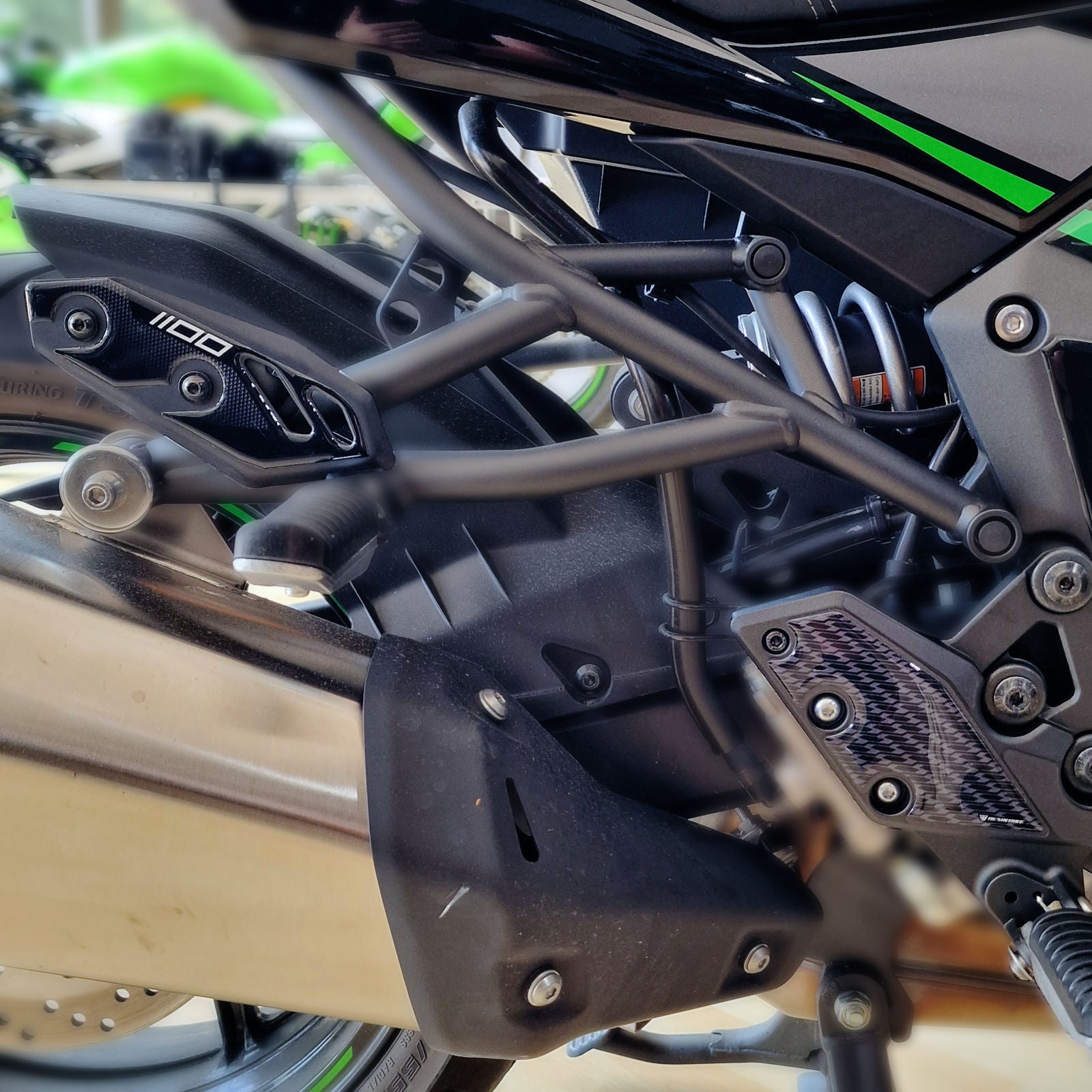 Resin Bike 3D Motorcycle Stickers - Full Kit | Kawasaki Versys 1100 2025>2026 - Pyramid Motorcycle Accessories