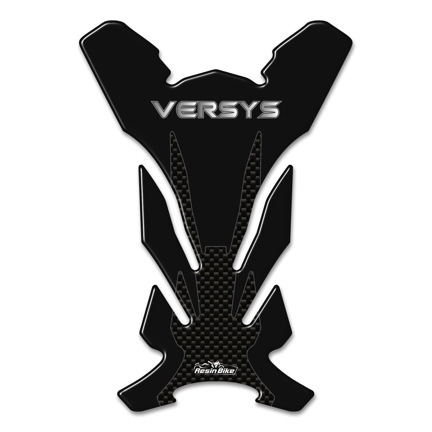 Resin Bike 3D Motorcycle Stickers - Tank Pad | Kawasaki Versys 650 - Pyramid Motorcycle Accessories