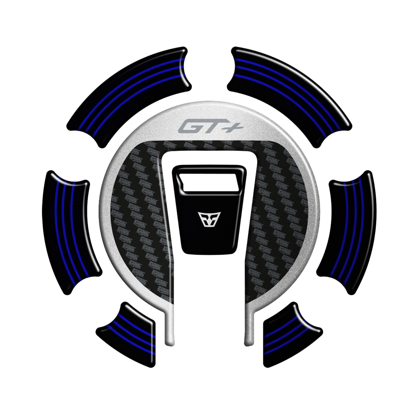 Resin Bike 3D Motorcycle Stickers - Full Kit | Yamaha Tracer 9 GT+ 2025>2026 RB-1000783700004 - Pyramid Motorcycle Accessories