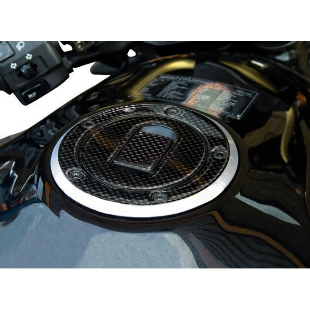 Resin Bike 3D Motorcycle Stickers - Fuel Cap | Kawasaki Ninja ZX-6R 2020>2025 - Pyramid Motorcycle Accessories