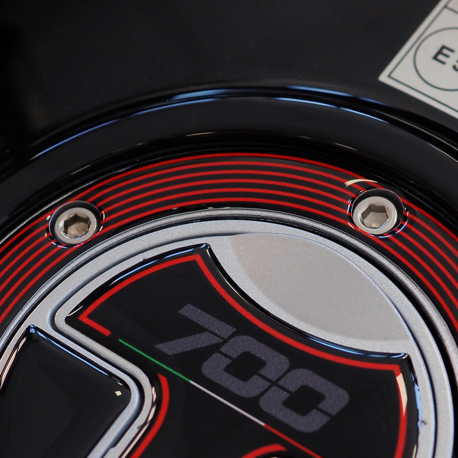Resin Bike 3D Motorcycle Stickers - Fuel Cap | Moto Morini X-Cape 700 2025>2026 - Pyramid Motorcycle Accessories