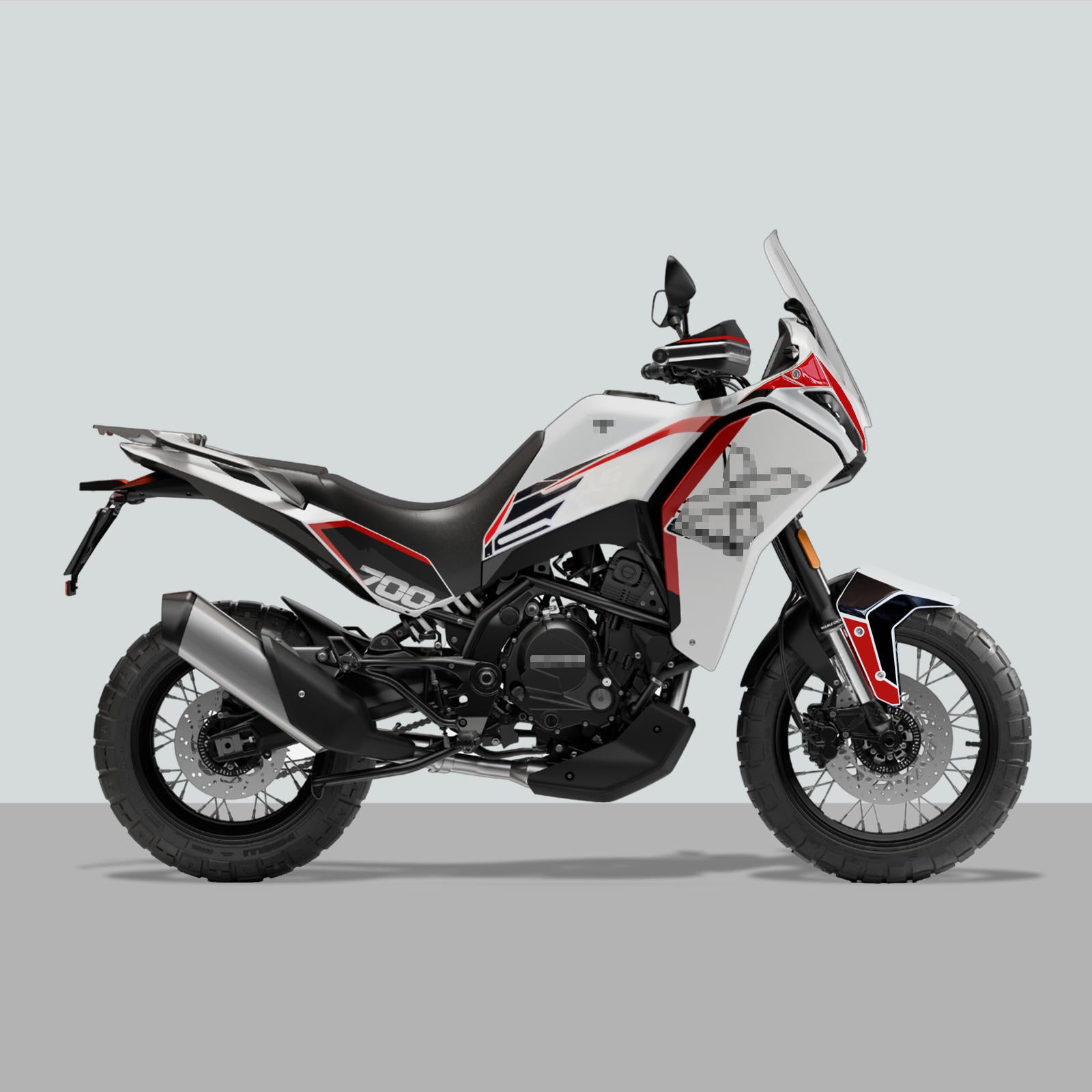Resin Bike 3D Motorcycle Stickers - Basic Kit | Moto Morini X-Cape 700 2025>2026 RB-1000788500005 - Pyramid Motorcycle Accessories