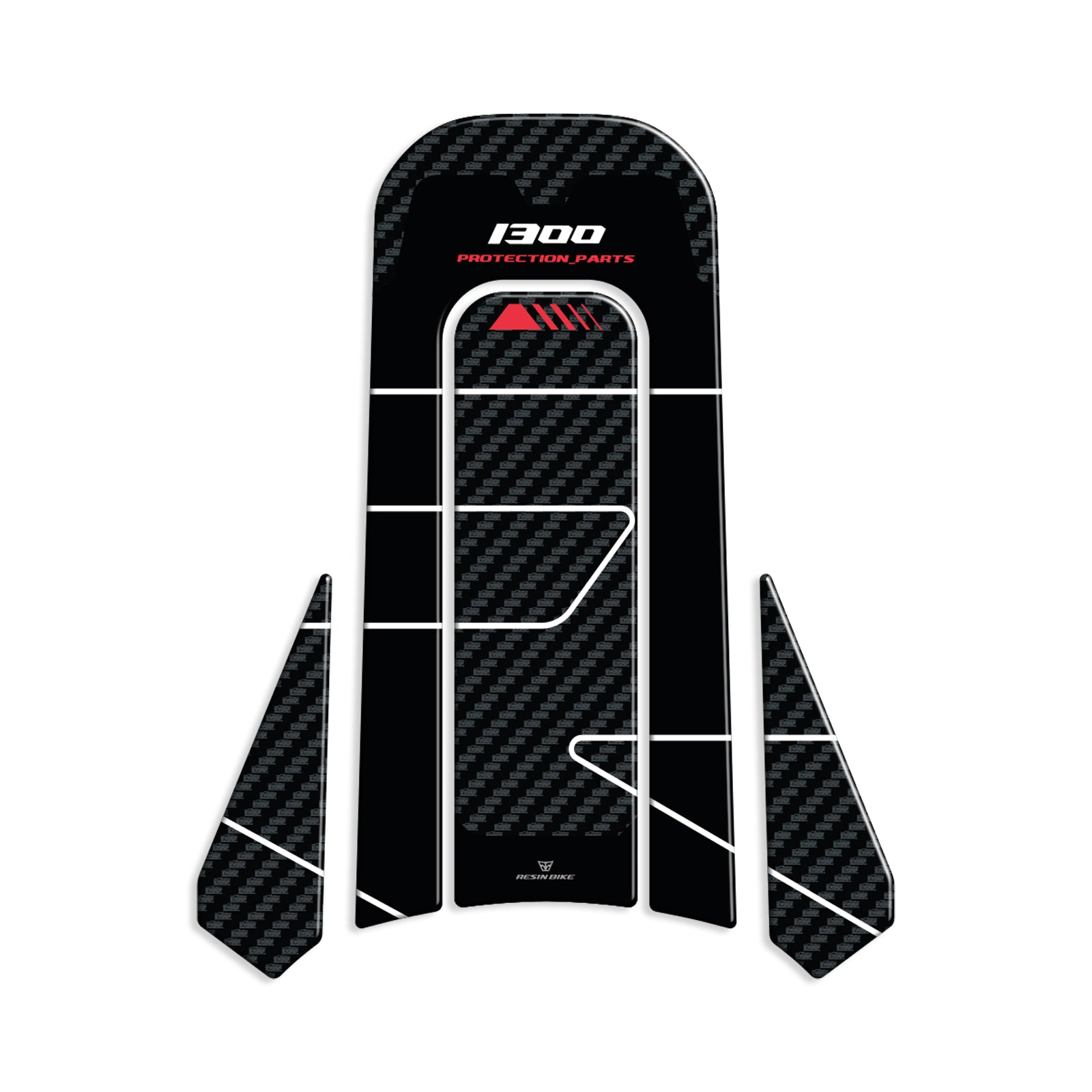 Resin Bike 3D Motorcycle Stickers - Tank Pad | BMW R 1300 R 2025>2026 RB-1000785700002 - Pyramid Motorcycle Accessories