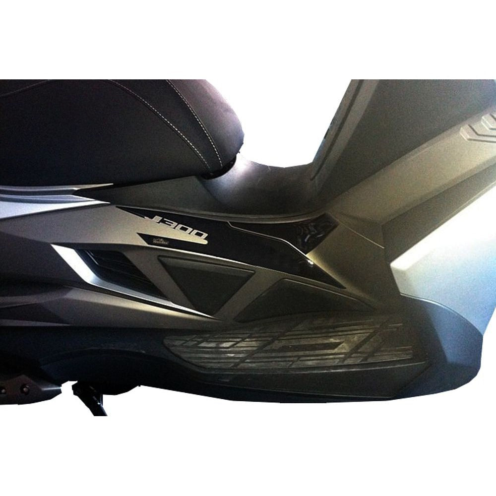 Resin Bike 3D Motorcycle Stickers - Side Panels | Kawasaki J 300 2017>2021 - Pyramid Motorcycle Accessories