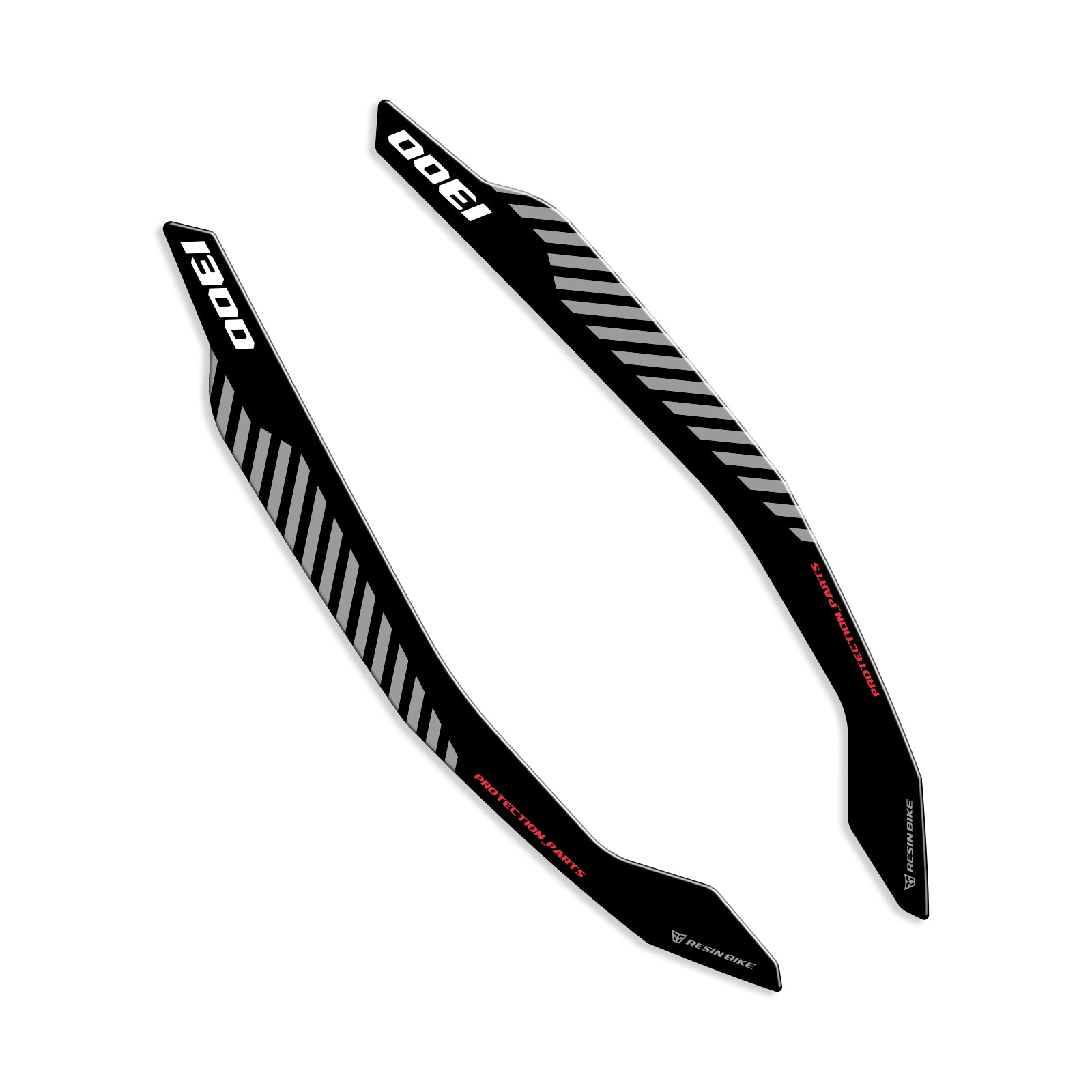 Resin Bike 3D Motorcycle Stickers - Passenger Handles | BMW R 1300 R 2025>2026 - Pyramid Motorcycle Accessories