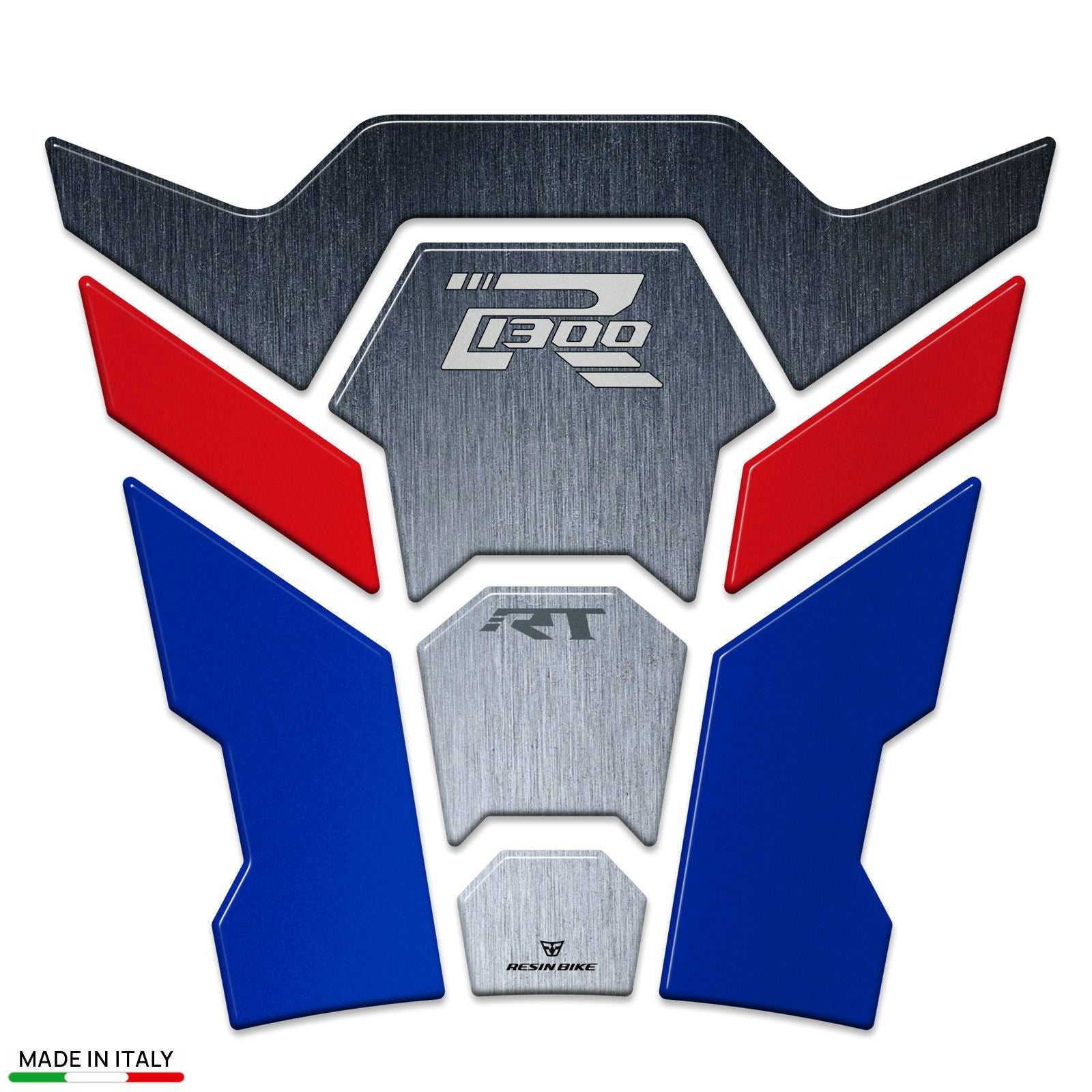 Resin Bike 3D Motorcycle Stickers - Tank Pad | BMW R 1300 RT 2025>Current - Pyramid Motorcycle Accessories
