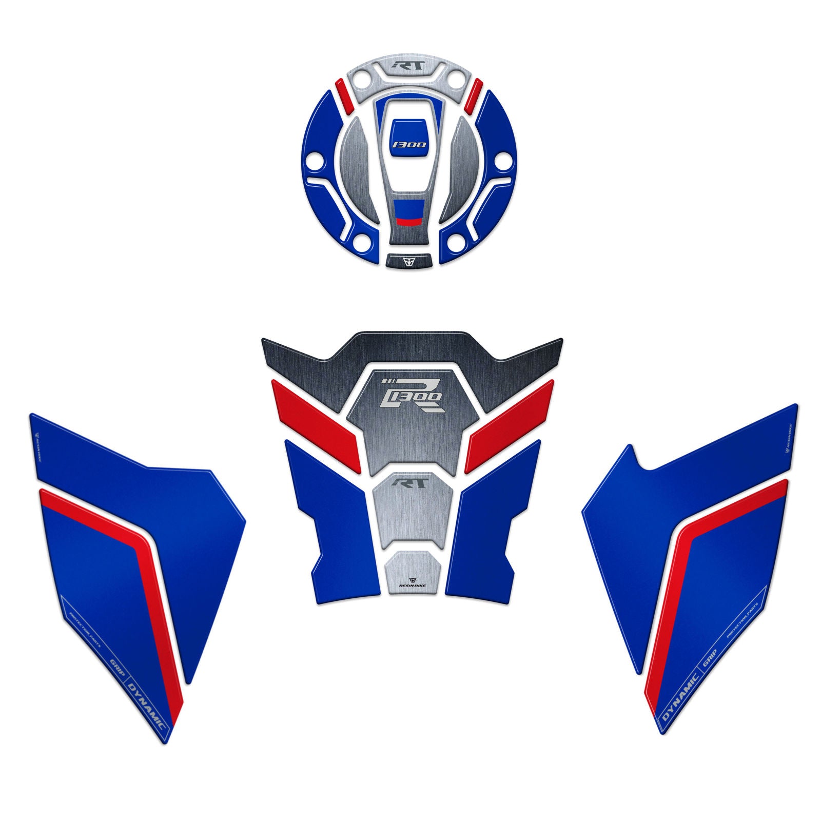 Resin Bike 3D Motorcycle Stickers - Basic Kit | BMW R 1300 RT 2025>2026 - Pyramid Motorcycle Accessories