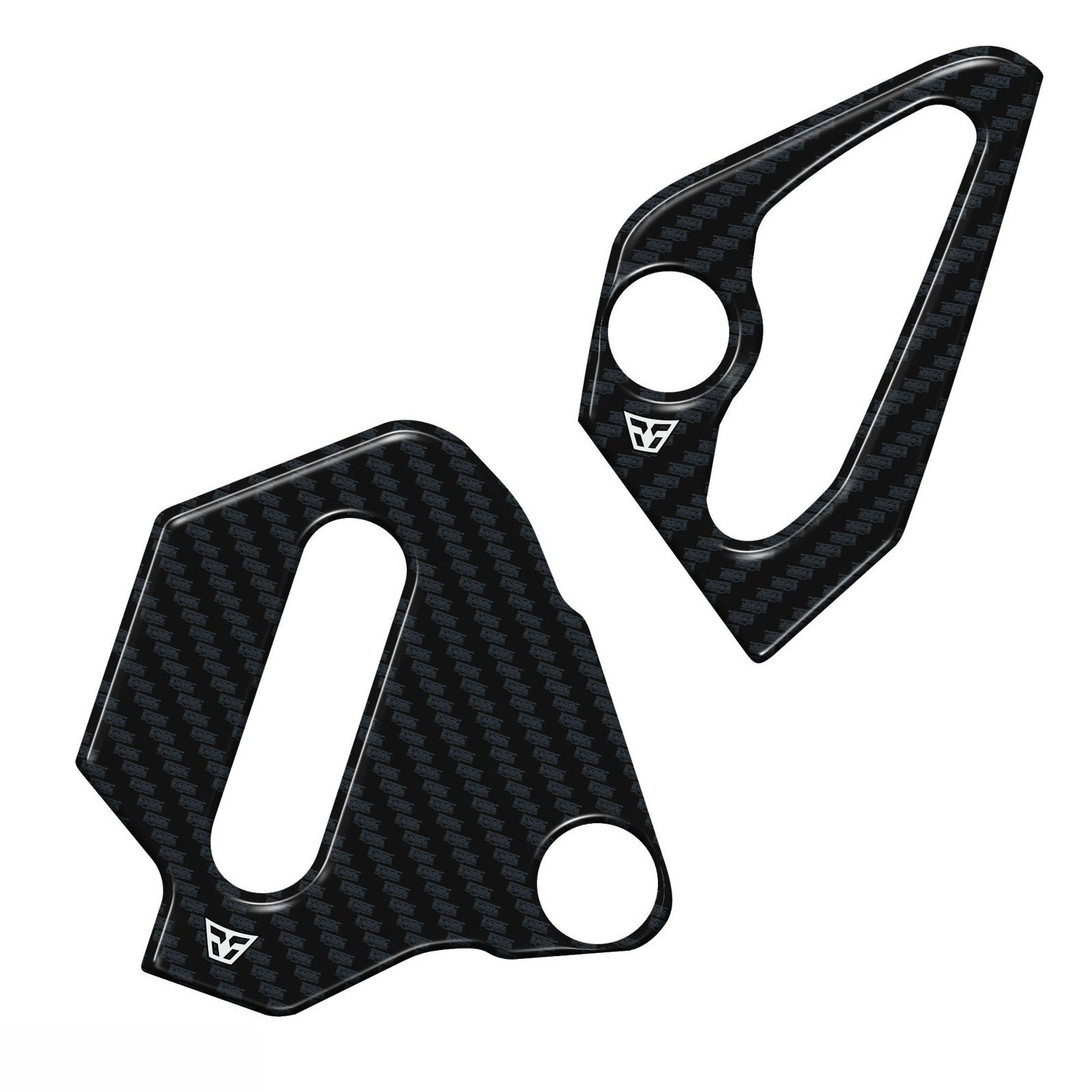 Resin Bike 3D Motorcycle Stickers - Heel Pads | BMW R 12 G/S 2025>2026 - Pyramid Motorcycle Accessories