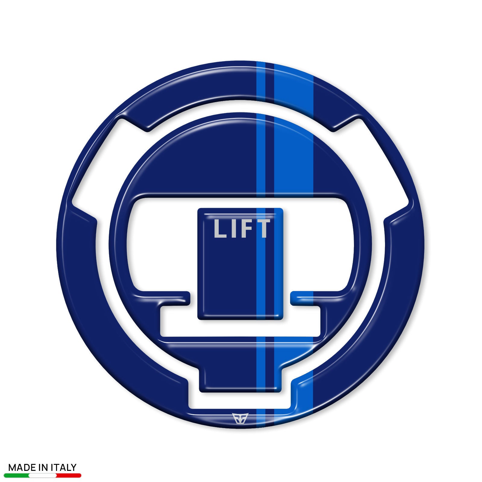 Resin Bike 3D Motorcycle Stickers - Fuel Cap | BMW R 12 G/S 2025>2026 - Pyramid Motorcycle Accessories