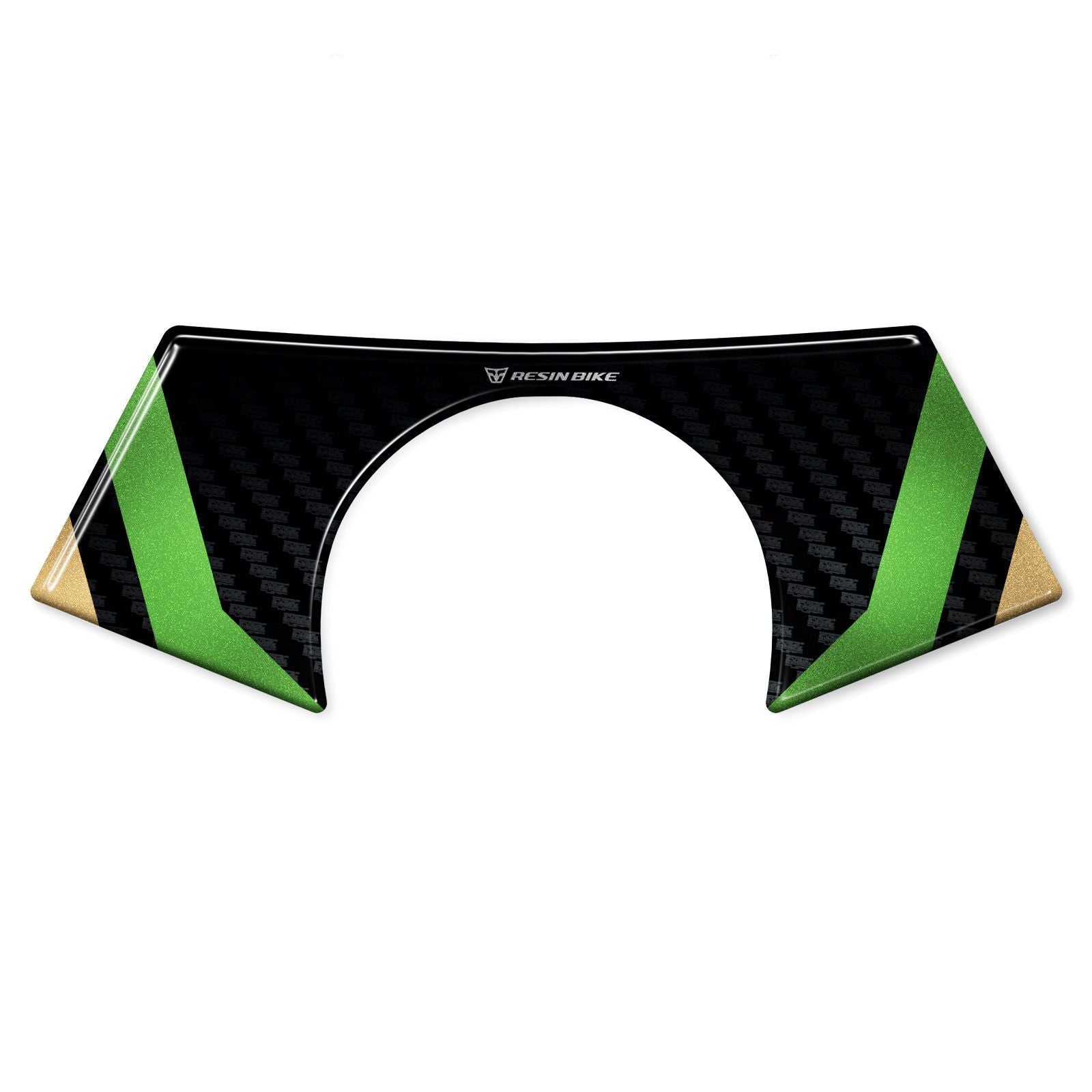 Resin Bike 3D Motorcycle Stickers - Top Yoke | Kawasaki Ninja 1100 SX SE 2025>Current - Pyramid Motorcycle Accessories