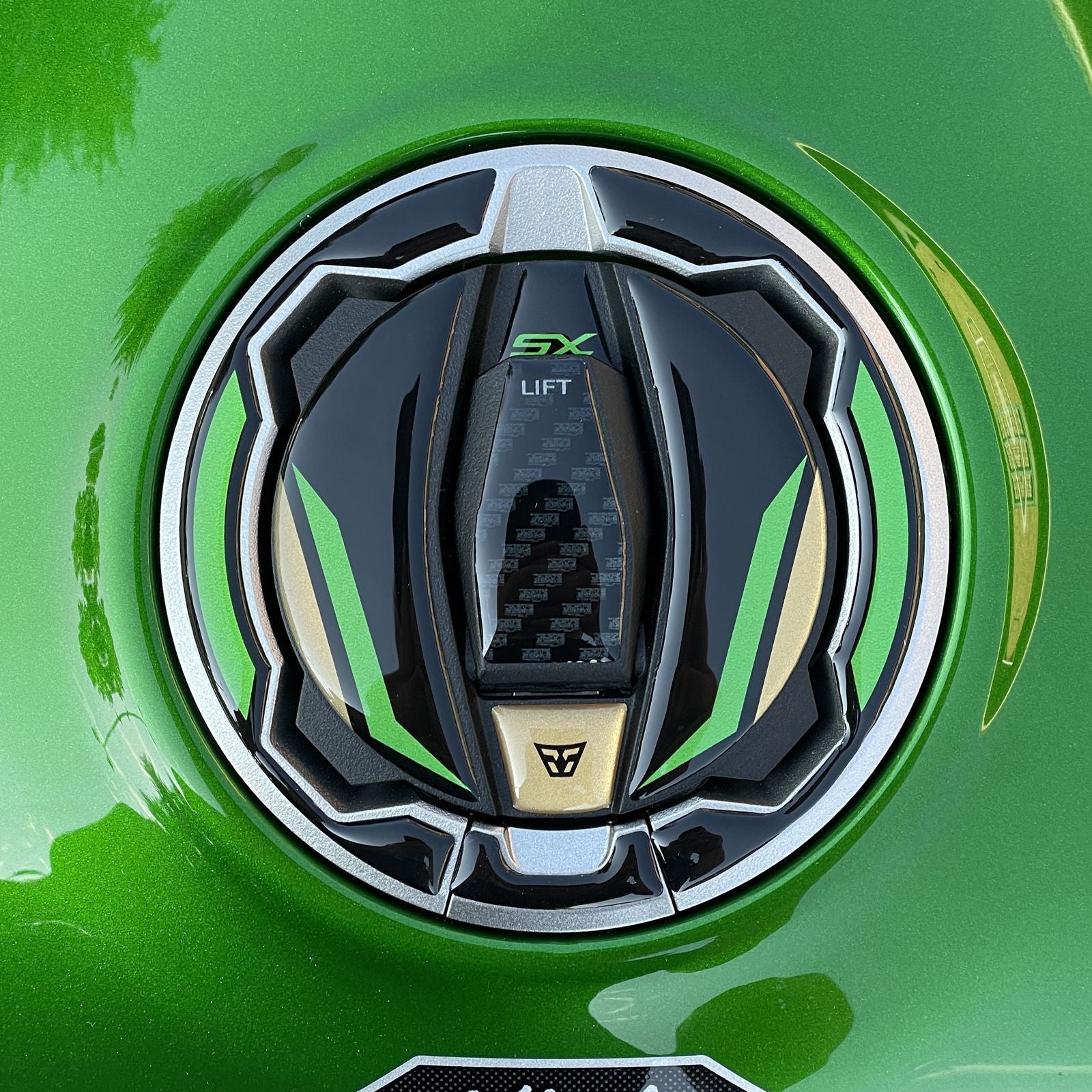 Resin Bike 3D Motorcycle Stickers - Full Kit | Kawasaki Ninja 1100 SX SE 2025>Current - Pyramid Motorcycle Accessories
