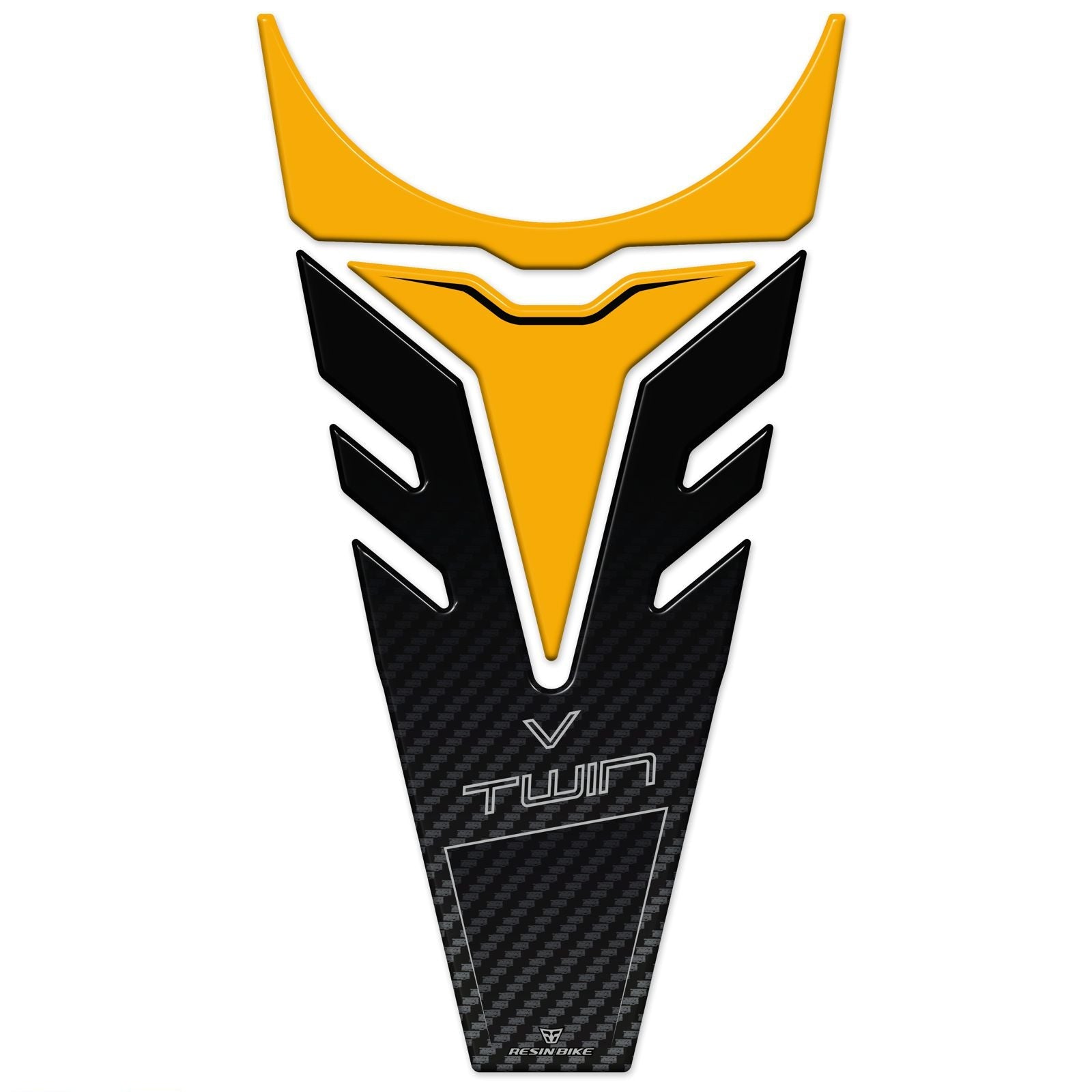 Resin Bike 3D Motorcycle Stickers - Tank Pad | Moto Guzzi Stelvio 2024>2026 - Pyramid Motorcycle Accessories