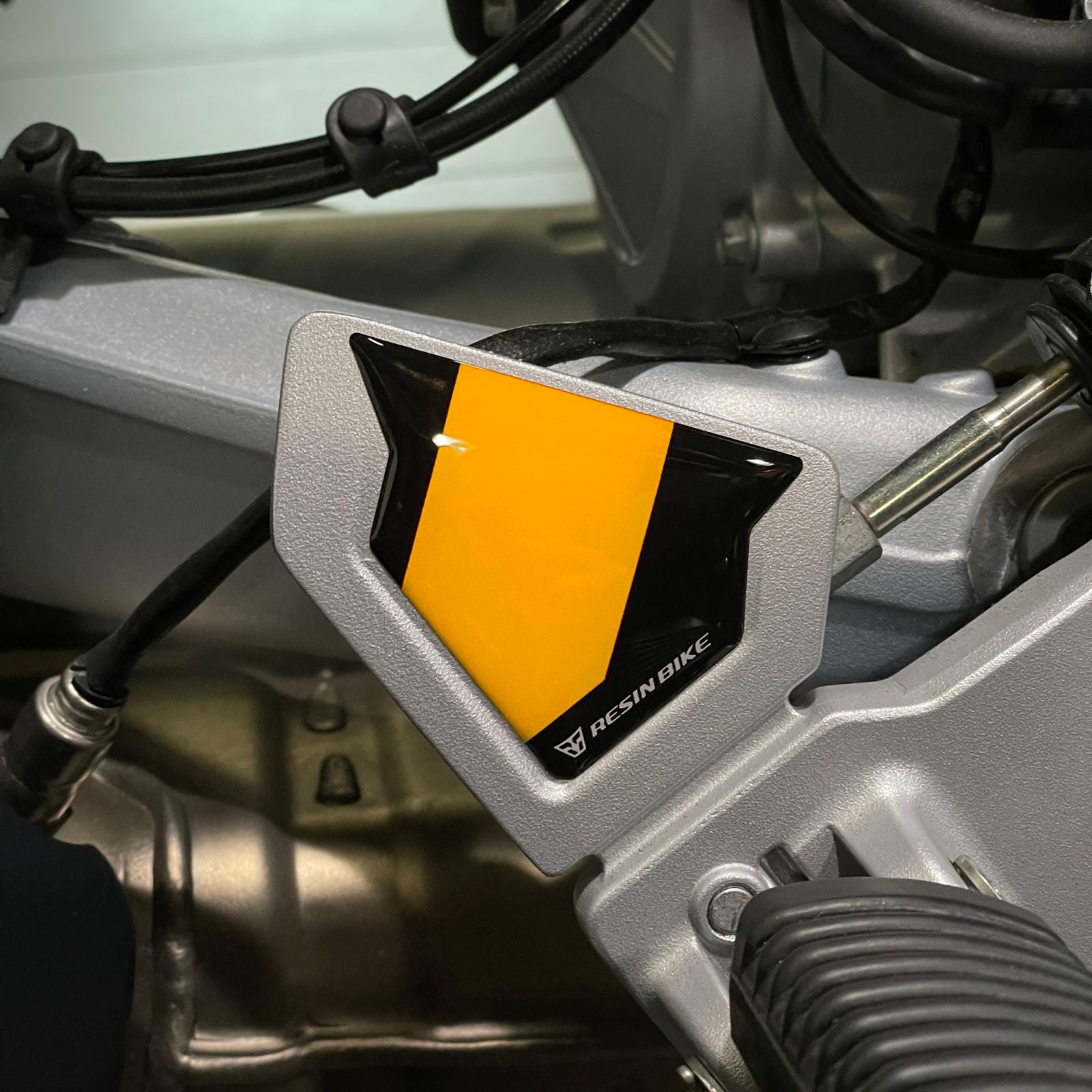 Resin Bike 3D Motorcycle Stickers - Full Kit | Moto Guzzi Stelvio 2024>2026 - Pyramid Motorcycle Accessories