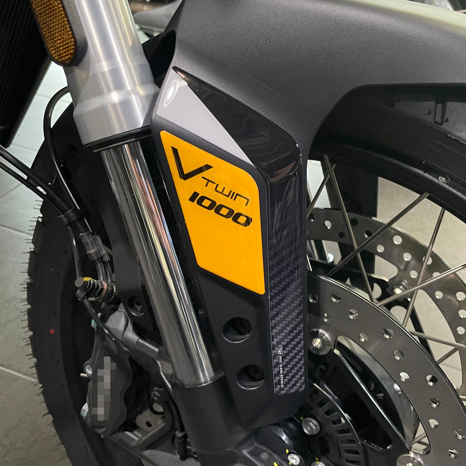 Resin Bike 3D Motorcycle Stickers - Full Kit | Moto Guzzi Stelvio 2024>2026 - Pyramid Motorcycle Accessories