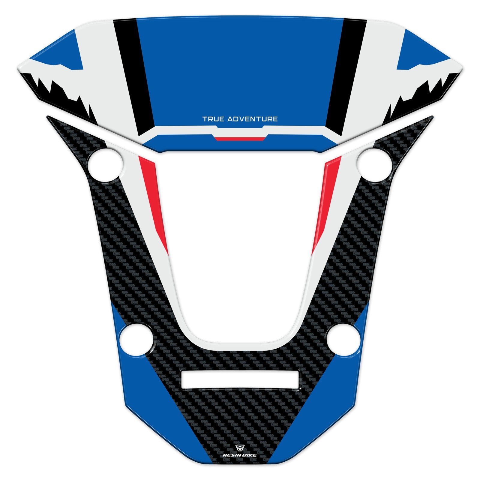 Resin Bike 3D Motorcycle Stickers - Windshield | Honda CRF 1100 L Africa Twin 2024>2025 - Pyramid Motorcycle Accessories