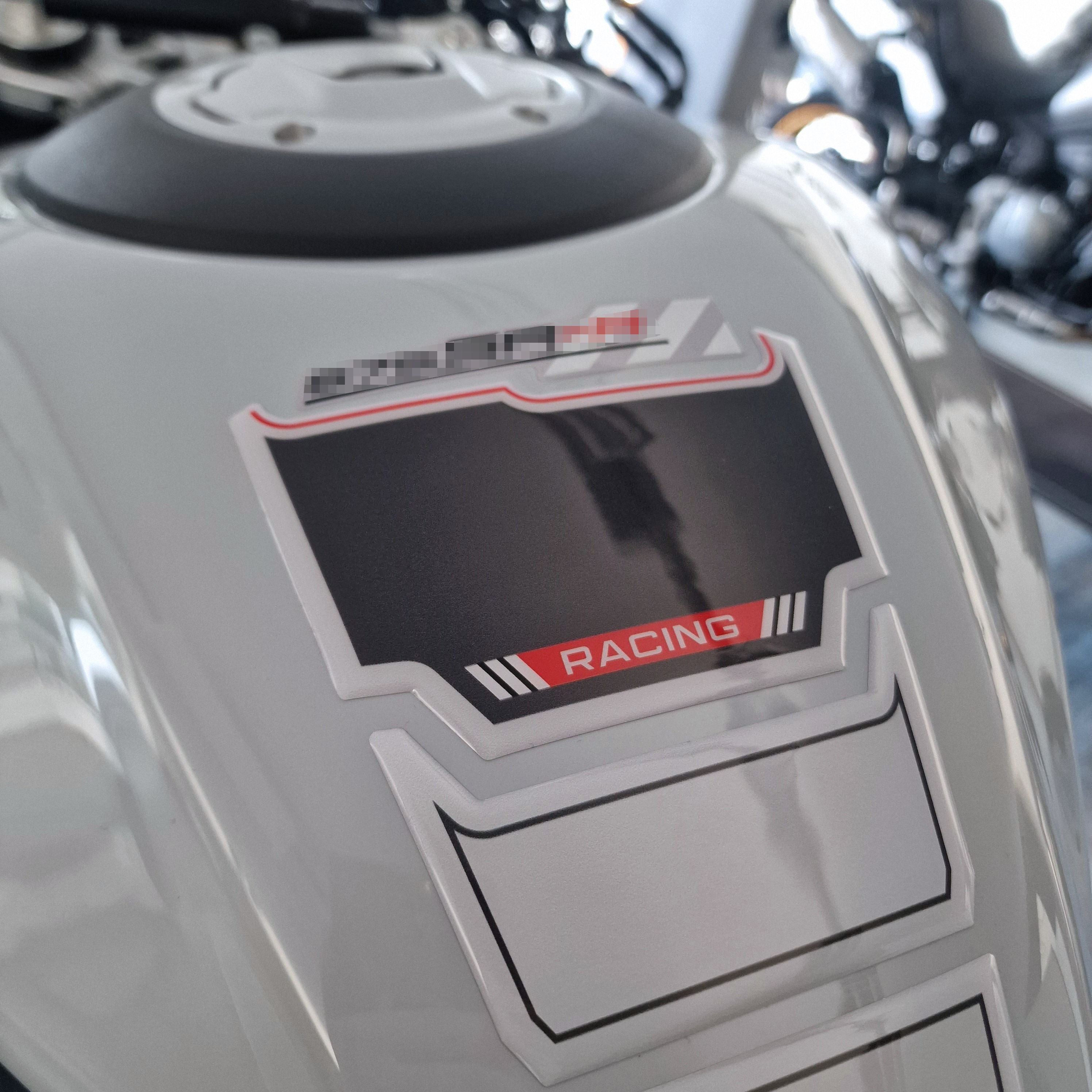 Resin Bike 3D Motorcycle Stickers - Tank Pad | CFMoto 675SR-R 2025>2026 - Pyramid Motorcycle Accessories