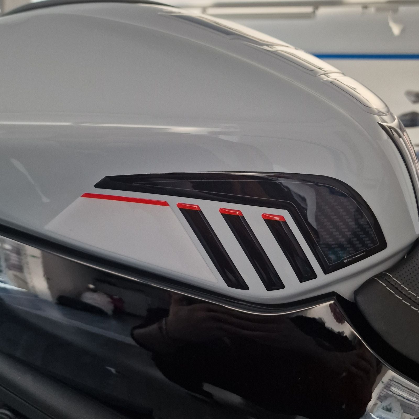 Resin Bike 3D Motorcycle Stickers - Tank Sides | CFMoto 675SR-R 2025>2026 - Pyramid Motorcycle Accessories