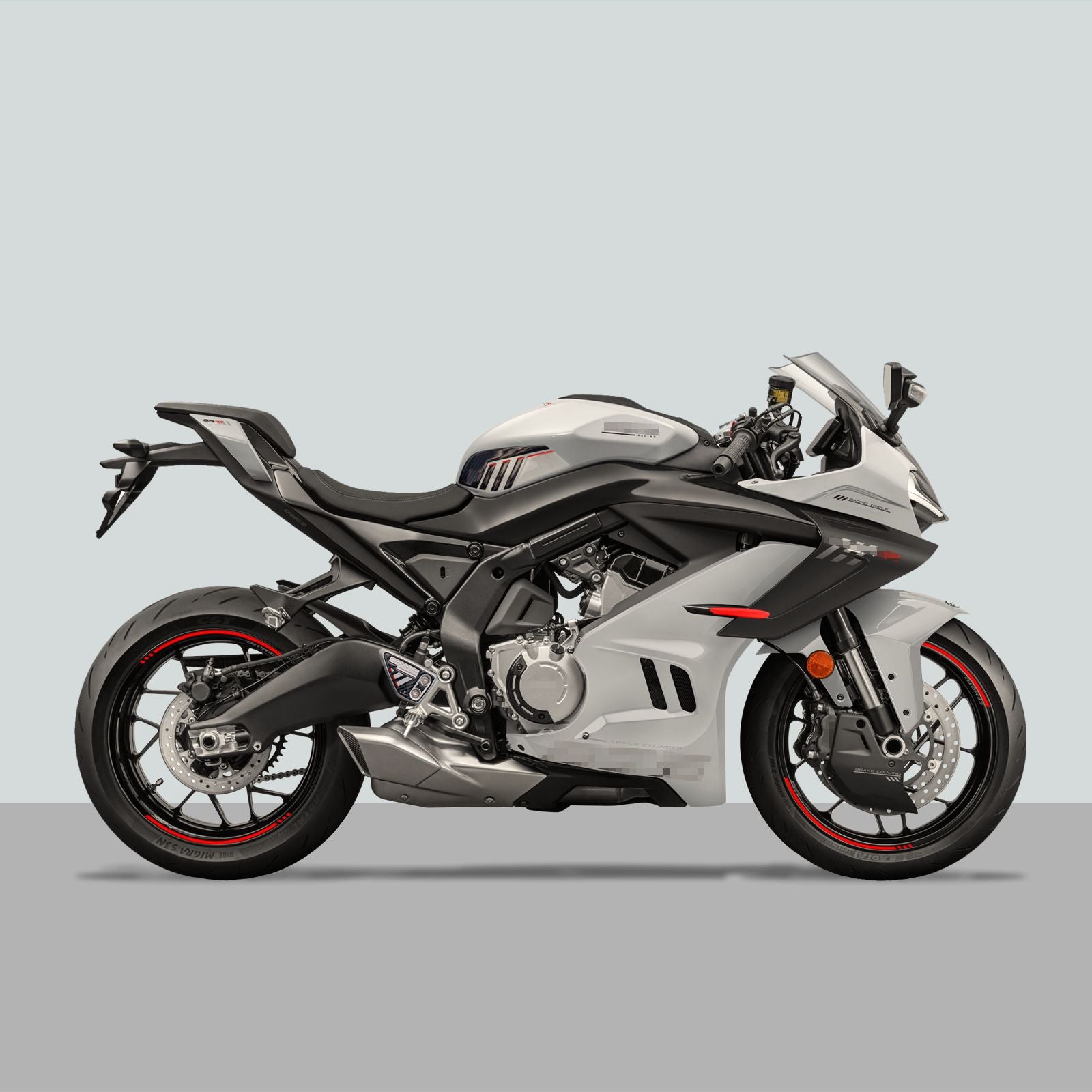 Resin Bike 3D Motorcycle Stickers - Full Kit | CFMoto 675SR-R 2025>2026 RB-1000799800002 - Pyramid Motorcycle Accessories