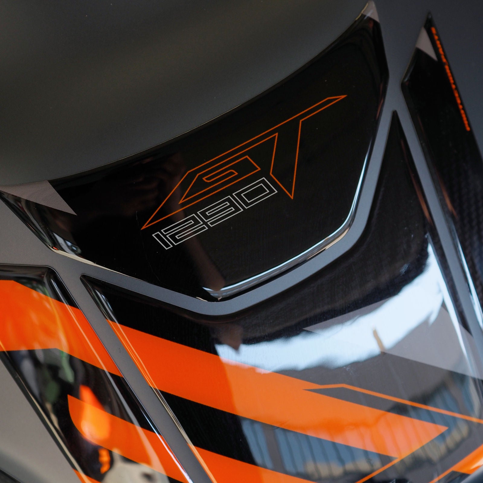 Resin Bike 3D Motorcycle Stickers - Tank Pad | KTM Super Duke 1290 GT 2019>2024 - Pyramid Motorcycle Accessories