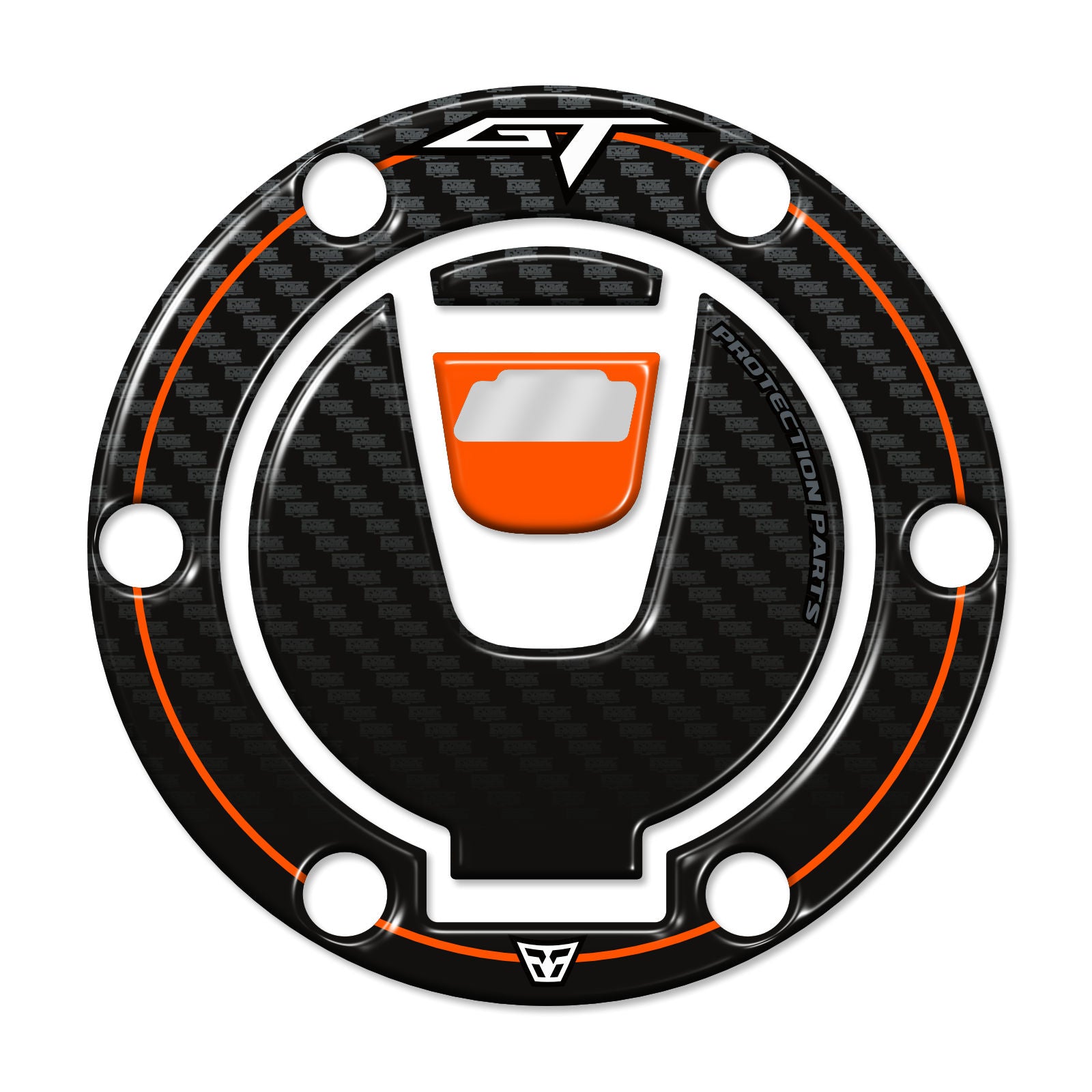 Resin Bike 3D Motorcycle Stickers - Fuel Cap | KTM Super Duke 1290 GT 2019>2024 - Pyramid Motorcycle Accessories