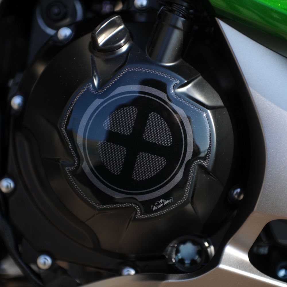 Resin Bike 3D Motorcycle Stickers - Variator Cover | Kawasaki Z 1000 SX 2017>2020 - Pyramid Motorcycle Accessories