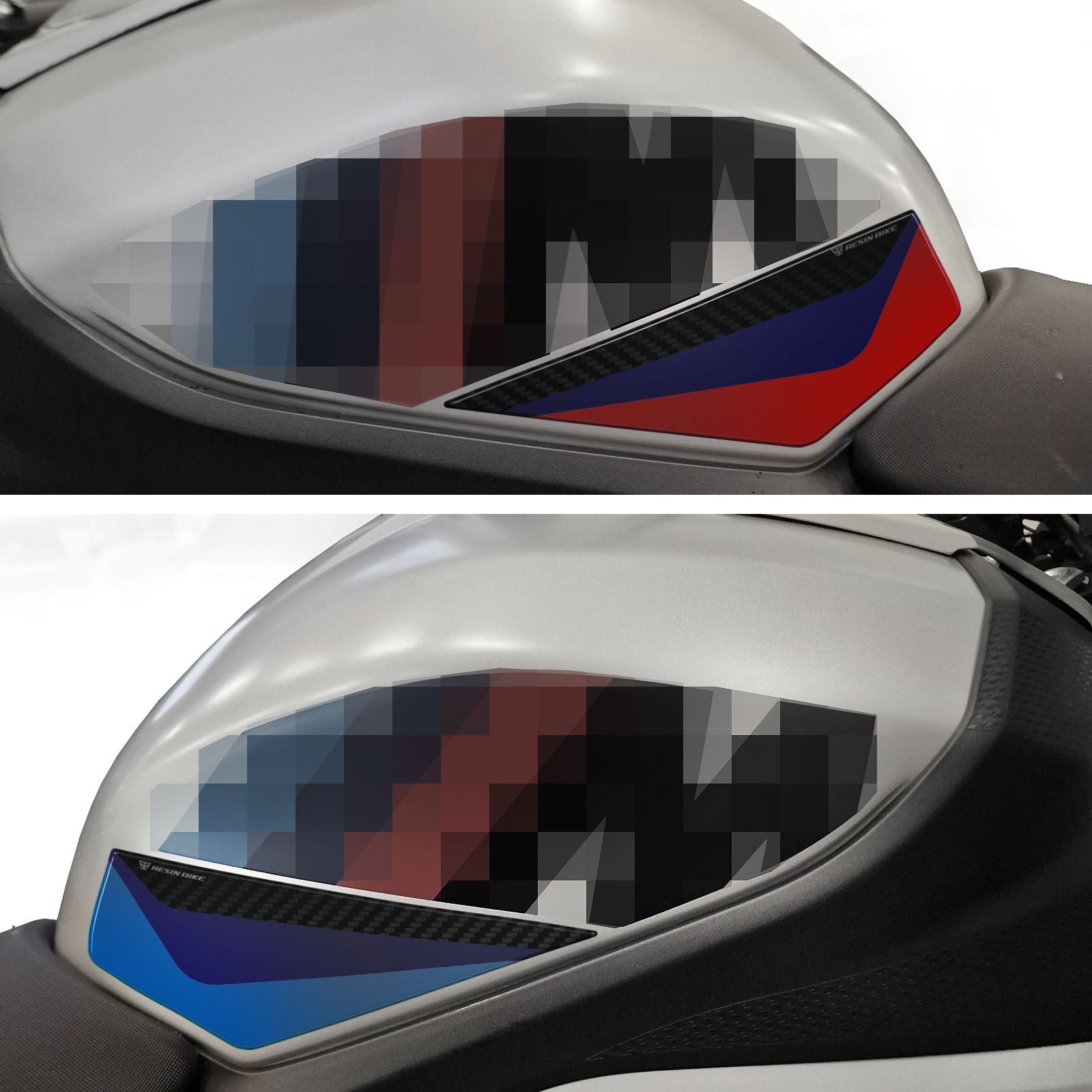 Resin Bike 3D Motorcycle Stickers - Full Kit | BMW S 1000 R / M 1000 R 2025>2026 - Pyramid Motorcycle Accessories