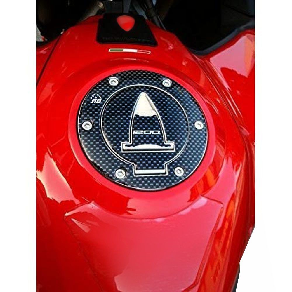 Resin Bike 3D Motorcycle Stickers - Fuel Cap | Ducati Multistrada 1200 2010>2012 - Pyramid Motorcycle Accessories