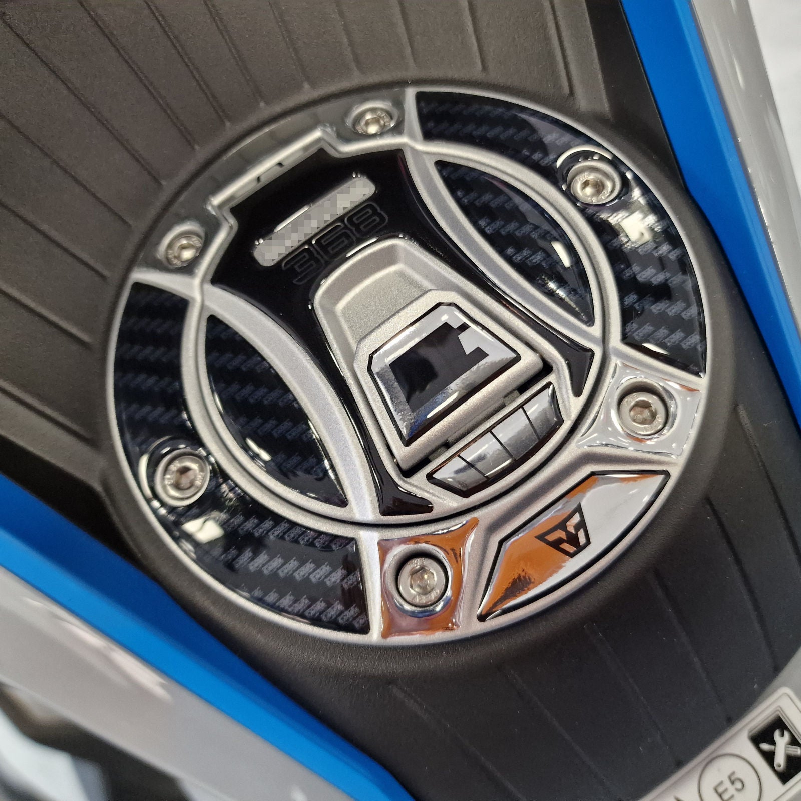 Resin Bike 3D Motorcycle Stickers - Fuel Cap | Zontes ZT368T-G 2024>2026 - Pyramid Motorcycle Accessories