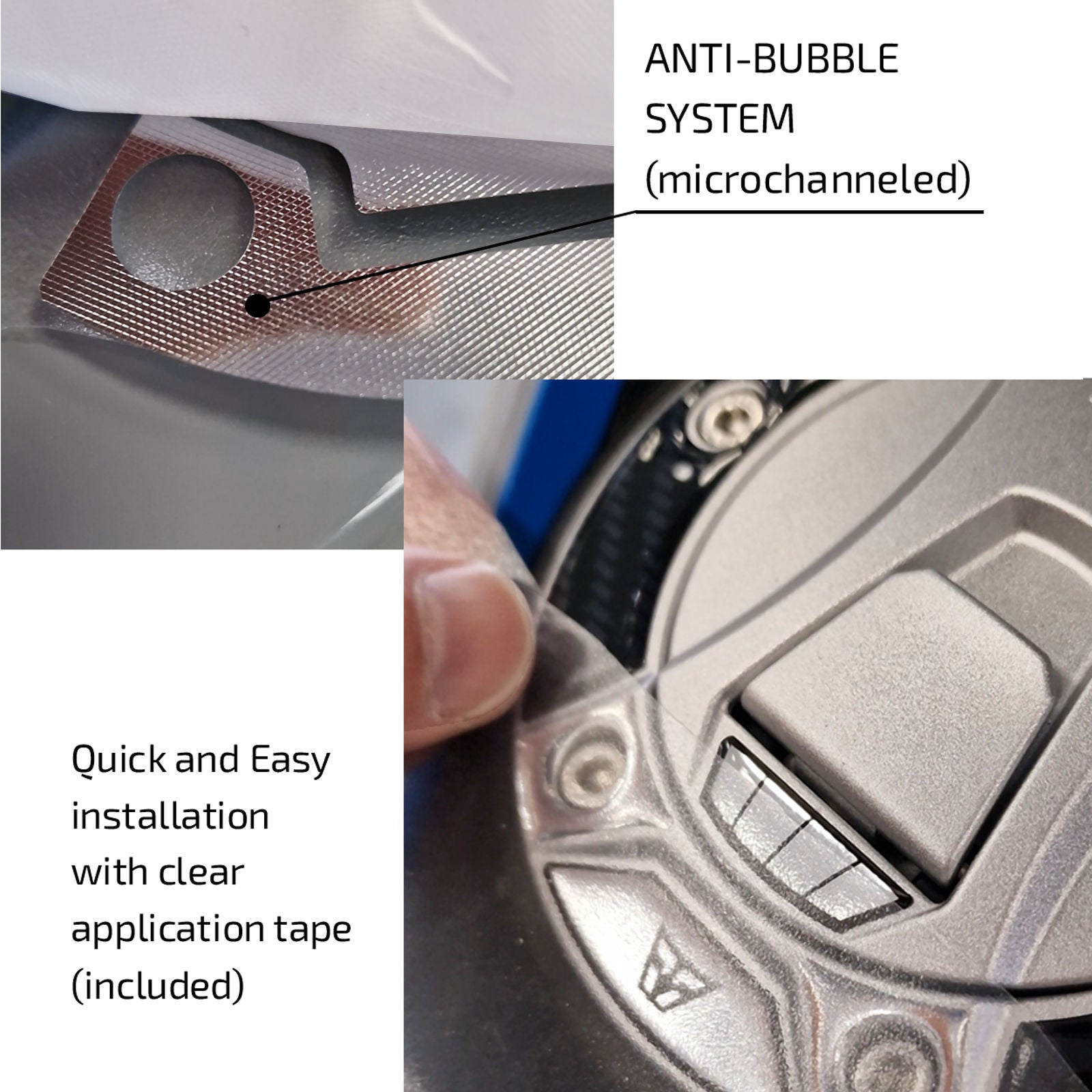 Resin Bike 3D Motorcycle Stickers - Fuel Cap | Zontes ZT368T-G 2024>2026 - Pyramid Motorcycle Accessories