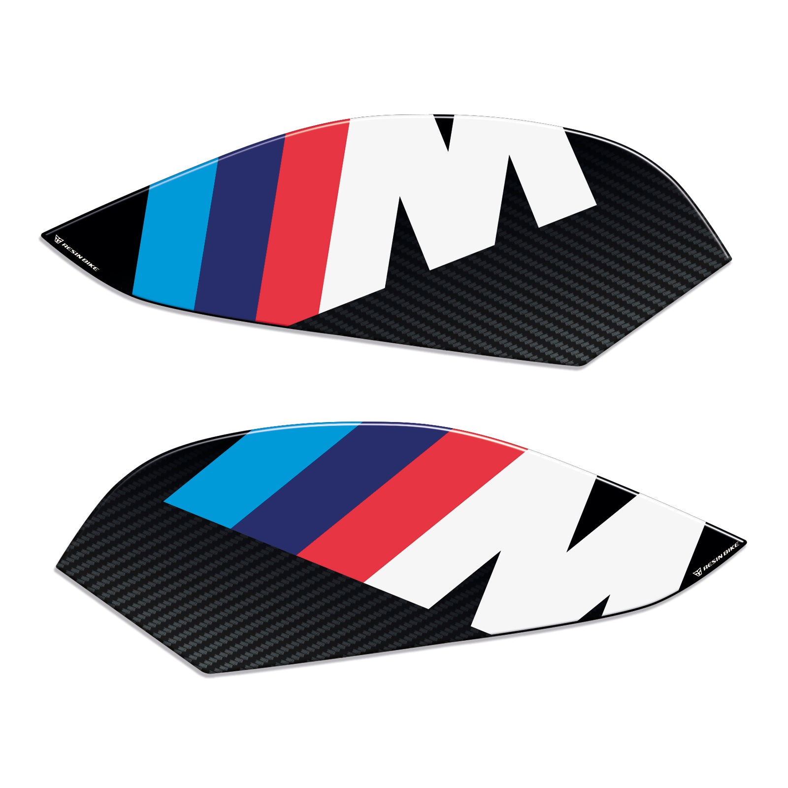 Resin Bike 3D Motorcycle Stickers - Tank Sides | BMW S 1000 RR / M 1000 RR 2021>2026 - Pyramid Motorcycle Accessories